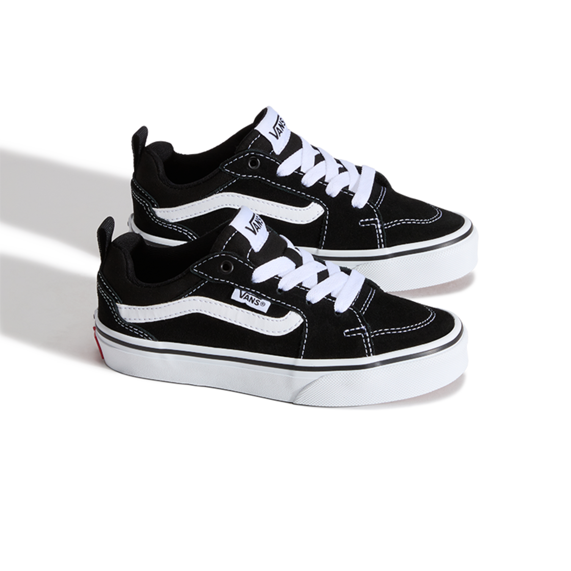 VANS Kinder Sneaker "Filmore", Gr. 28schwarz, weiß, Leder, Schuhe