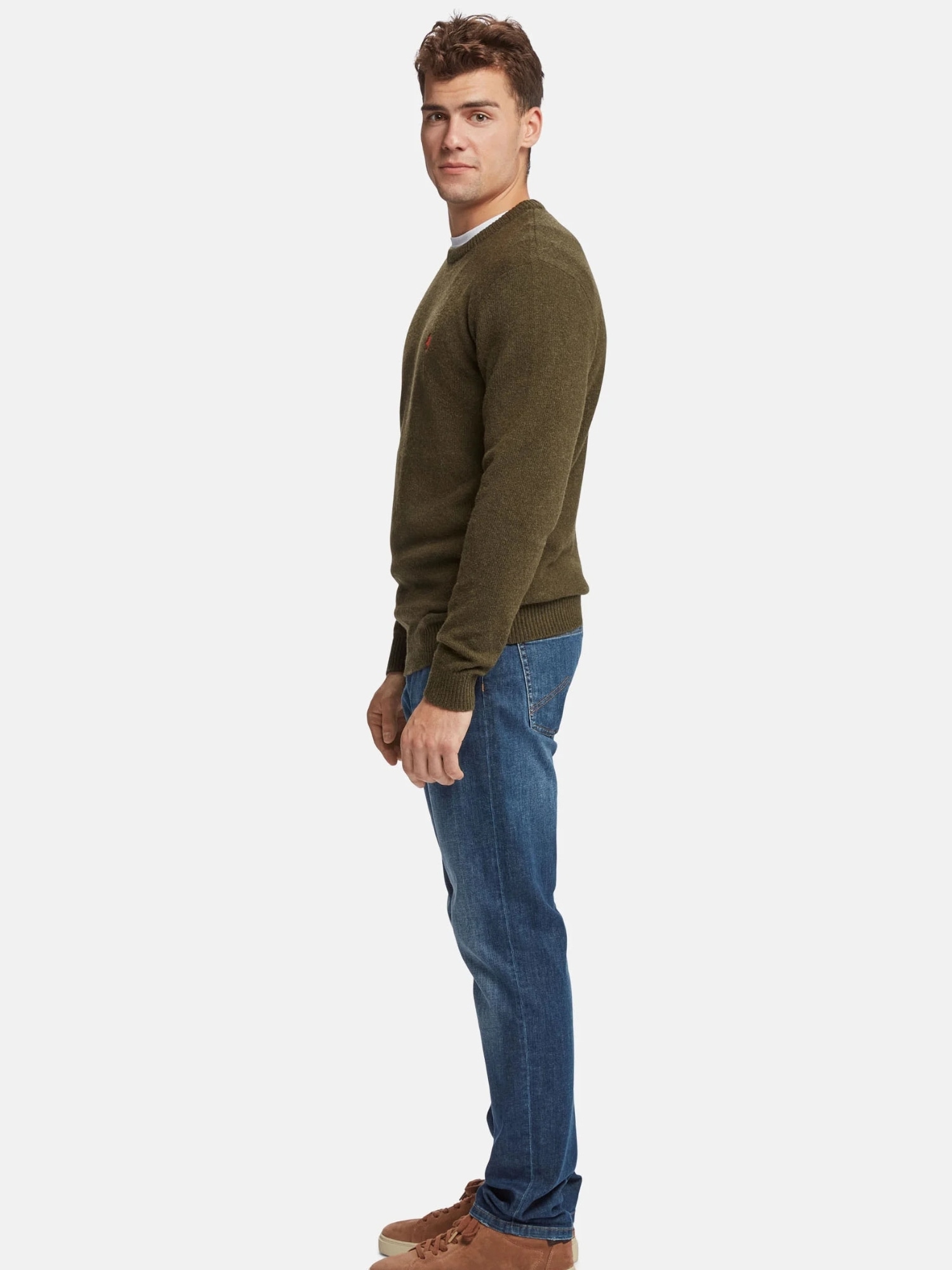 MCS Rundhalspullover »MCS Pullover MCAdrian«