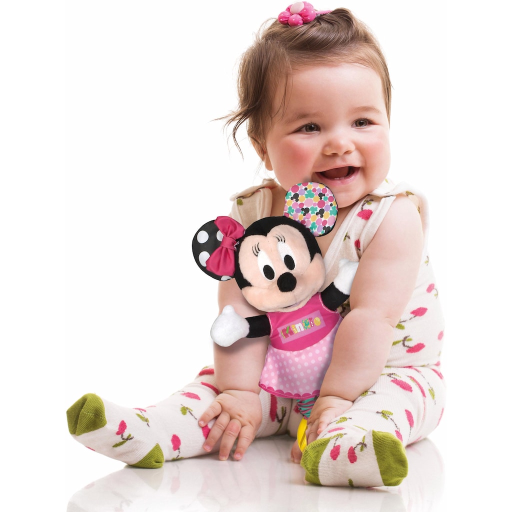 Clementoni® Plüschfigur »Baby Clementoni, Disney Baby, Plüsch Minnie mit Beißring«