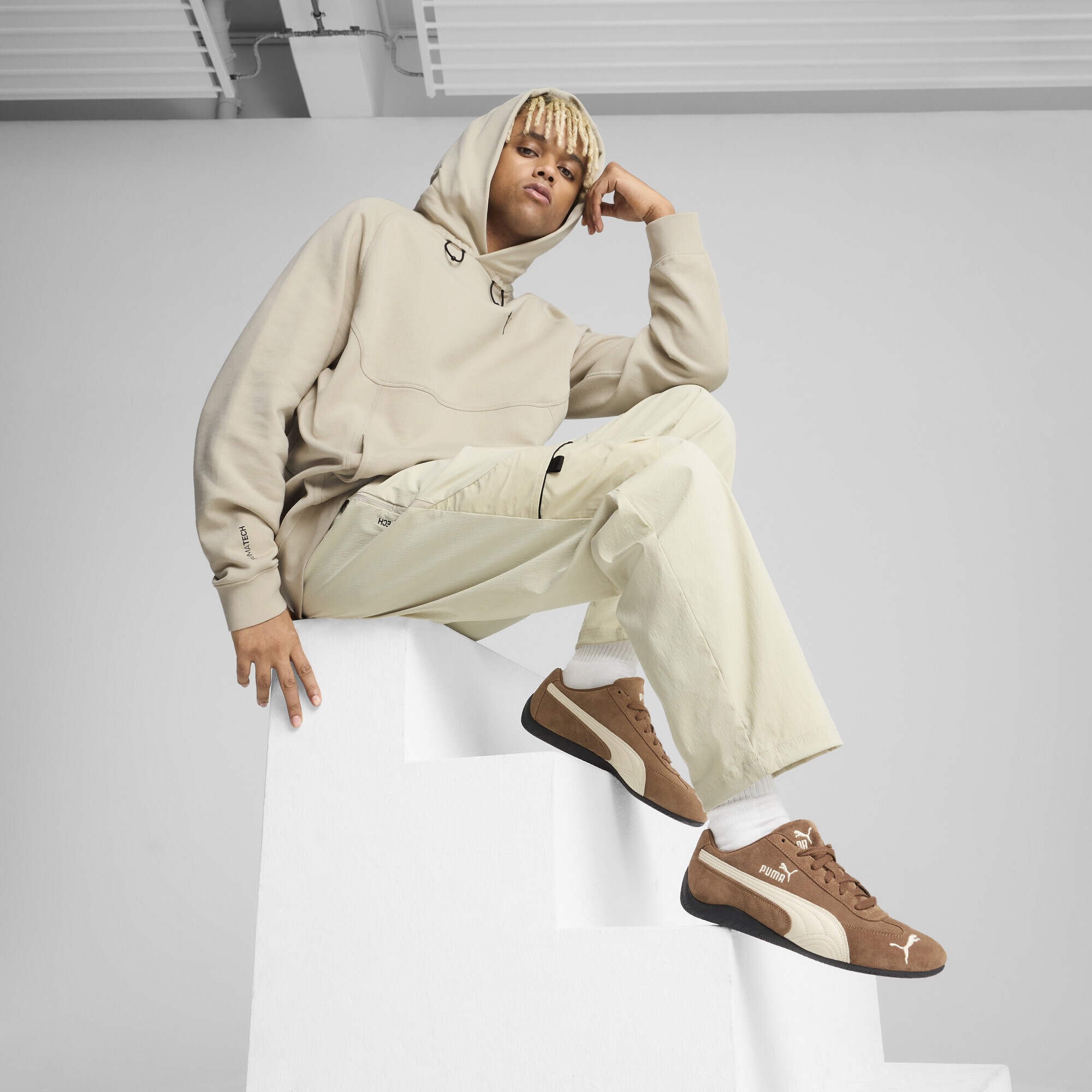 PUMA Sporthose »PUMATECH Relaxed Cargohose Herren«