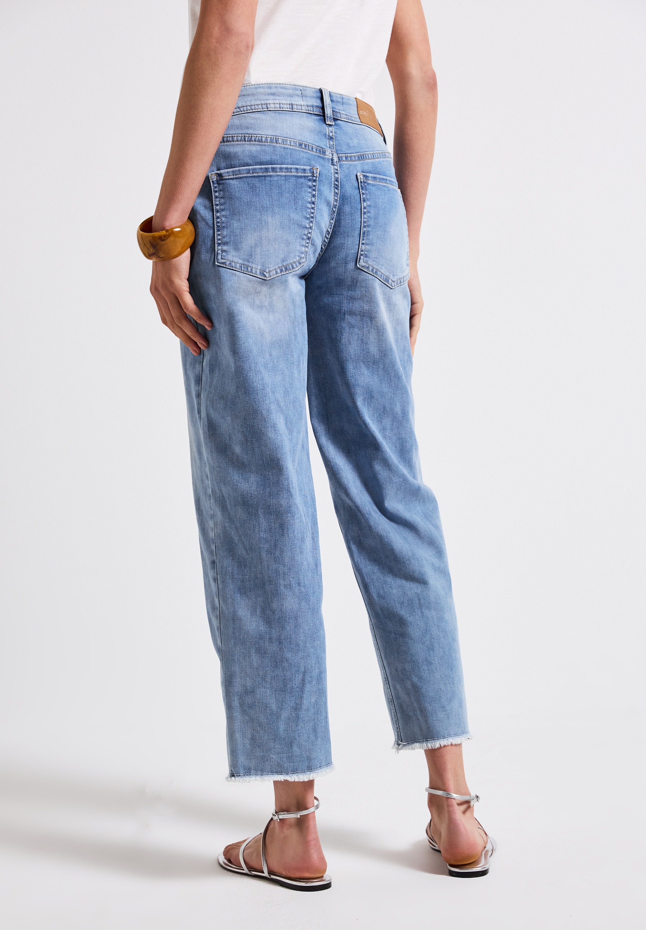 STREET ONE Straight-Jeans, im Denim-Style günstig online kaufen