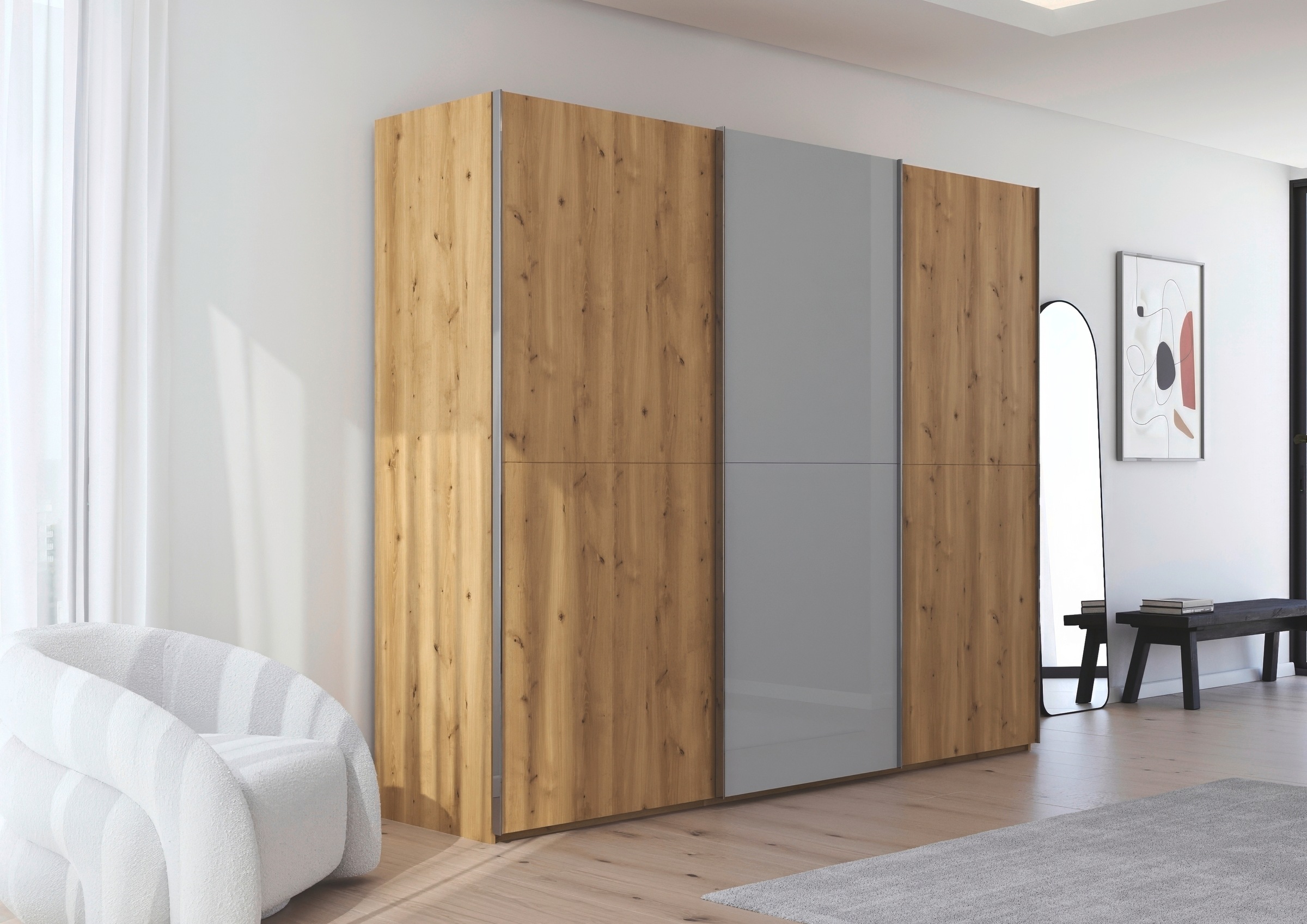 rauch Schwebetürenschrank "Kleiderschrank Schrank Garderobe Schlafzimmersch günstig online kaufen