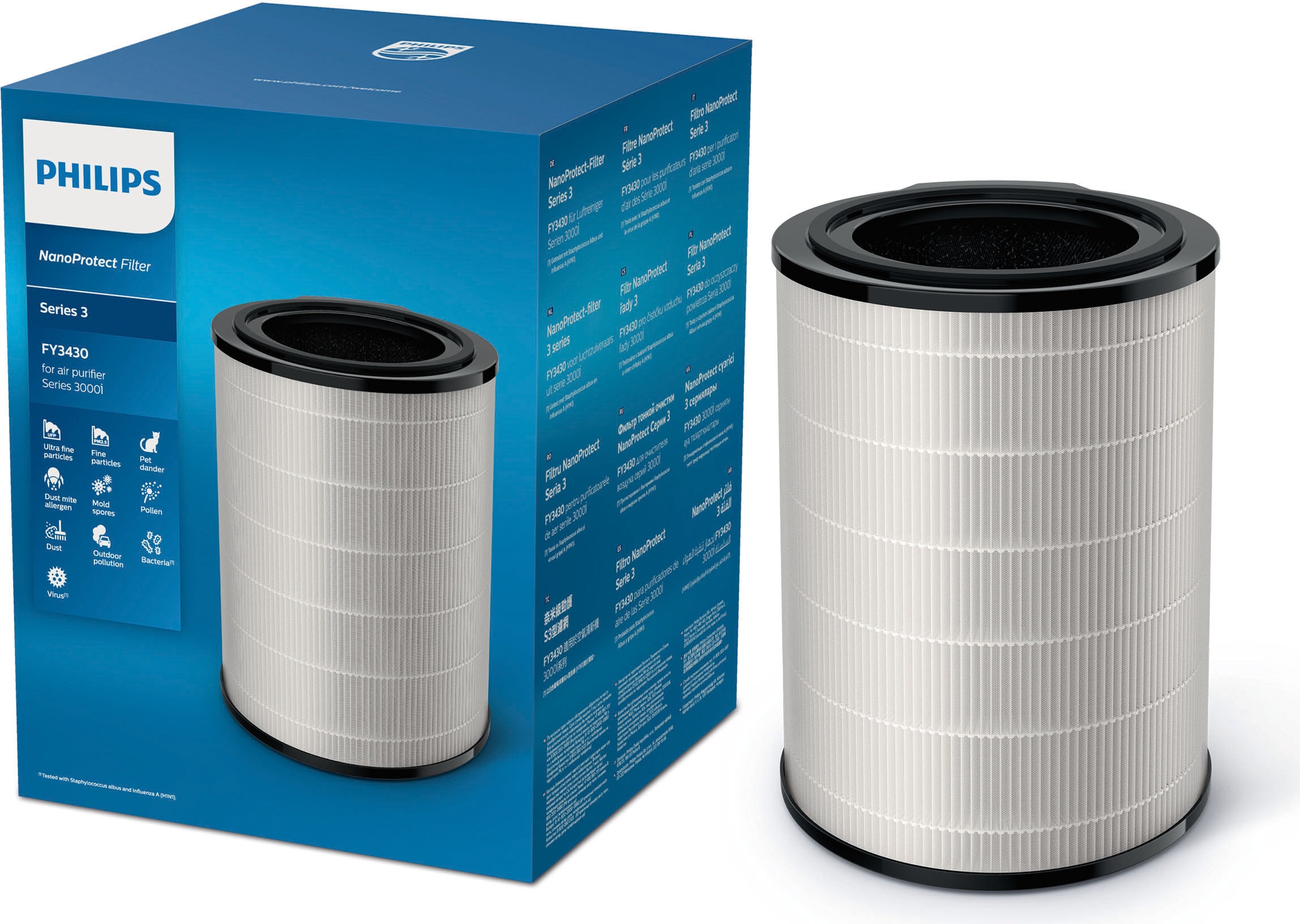 Philips NanoProtect Filter "FY3430/30" 1 Stk. tlg. Kombifilter günstig online kaufen