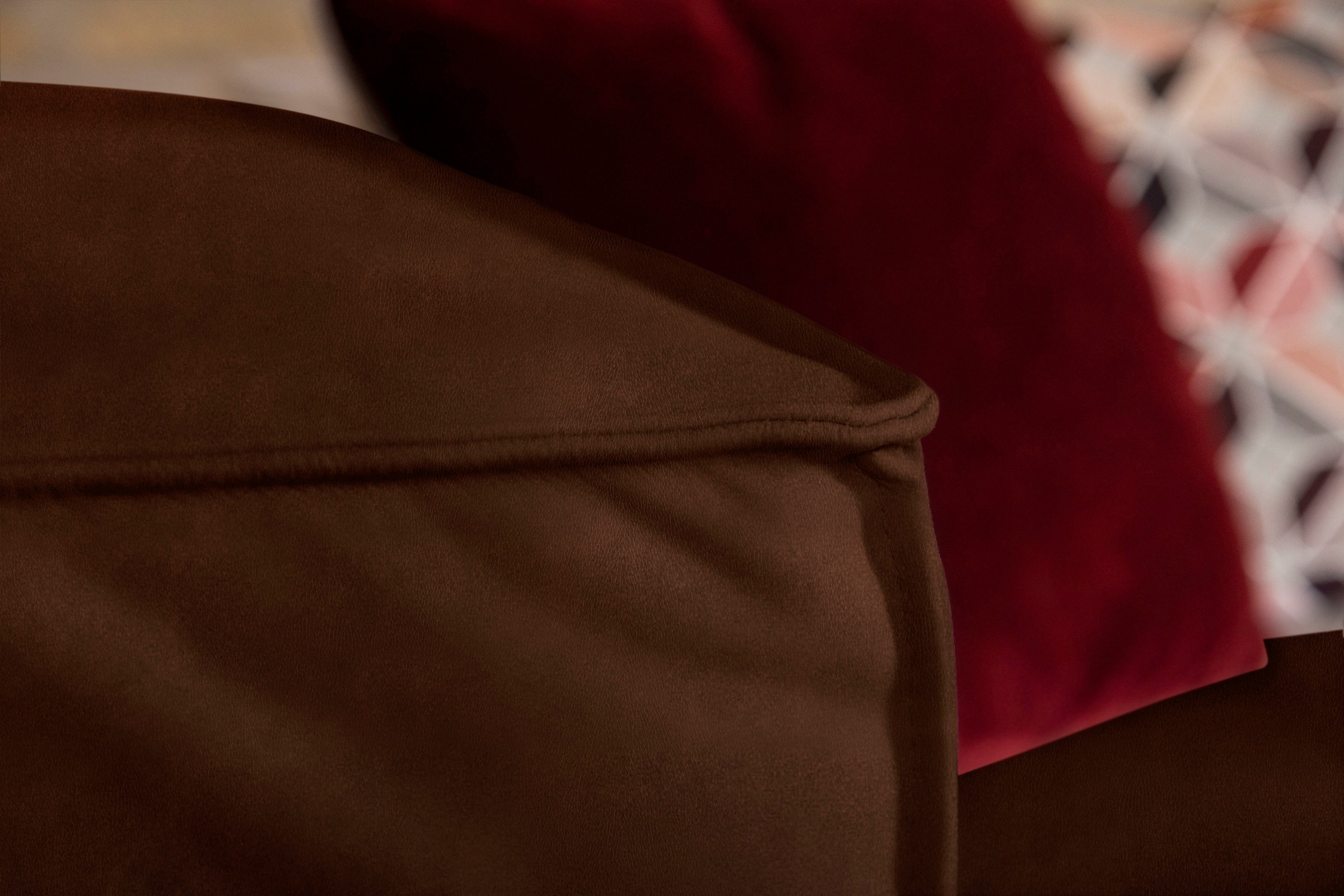 W.SCHILLIG Ecksofa »around-the-block«, (Spar-Set), inklusive Hocker, mit eleganter Biese, mit Federkern