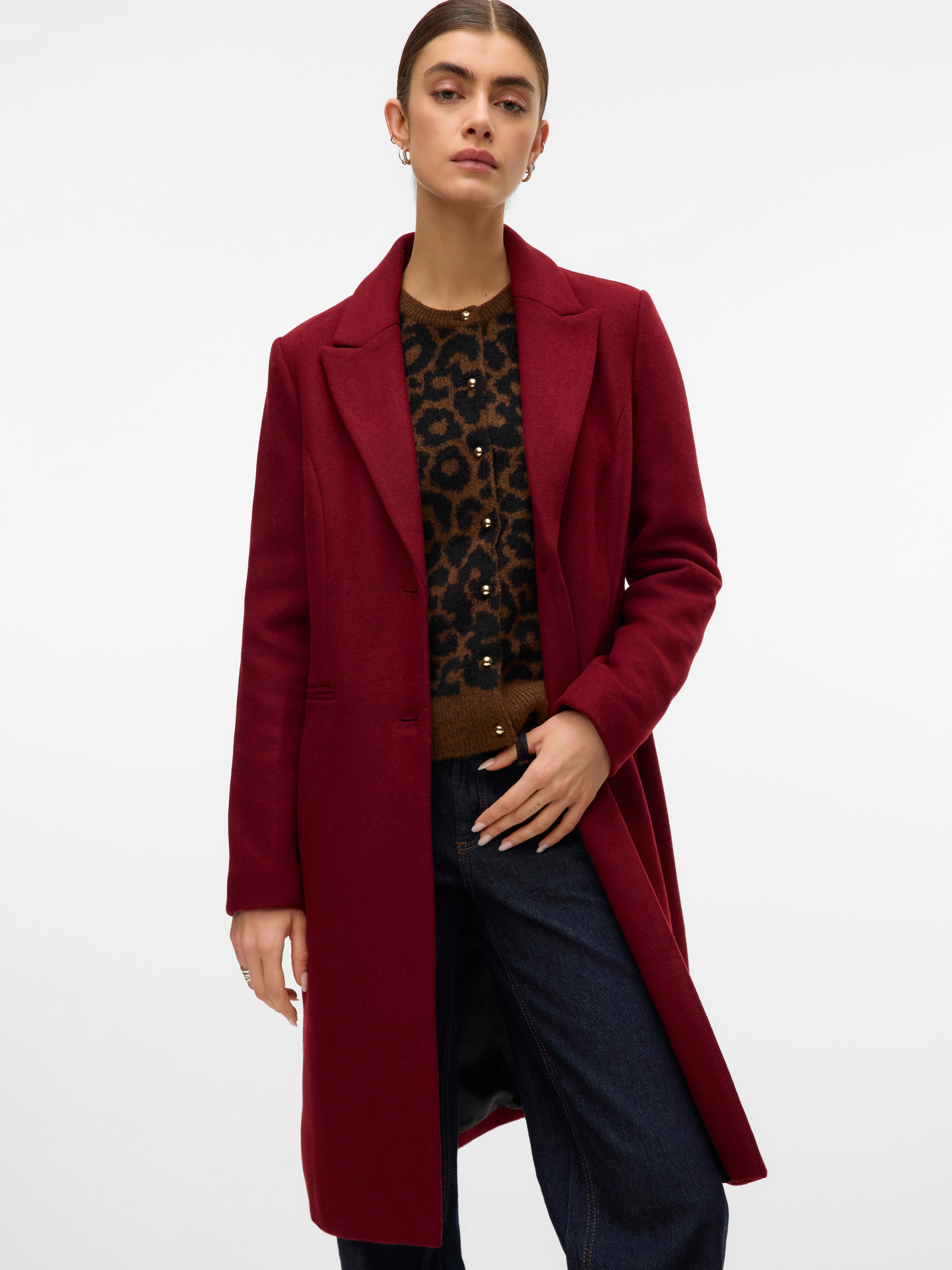 Vero Moda Langmantel "VMBLAZA LONG WOOL COAT" günstig online kaufen