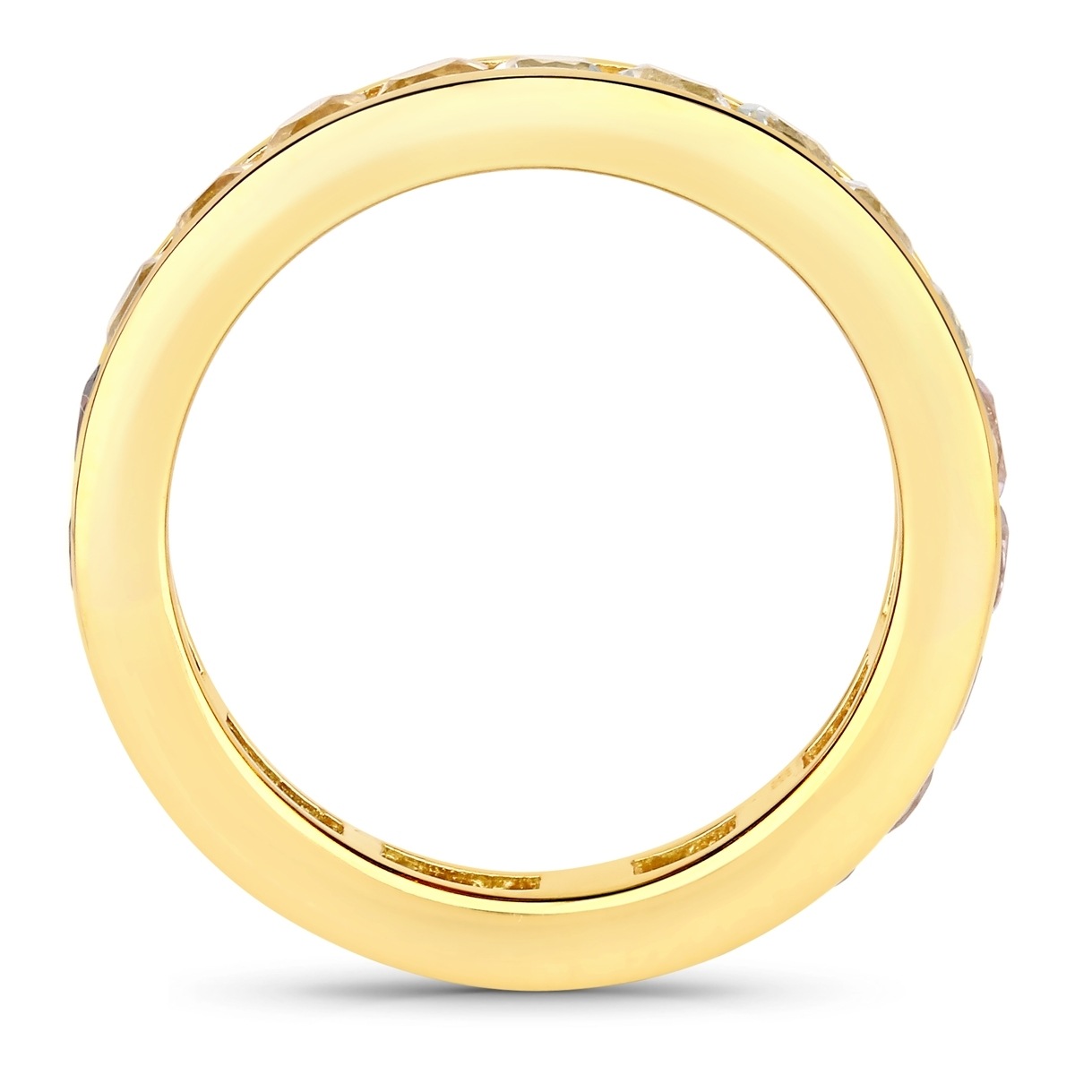 Memoirering RAFAELA DONATA "K689" Gr. 50, gelbgold, Fingerringe, Damen, 50, Silber 925 (Sterlingsilber), 4,7mm, aus Sterling Silber 2
