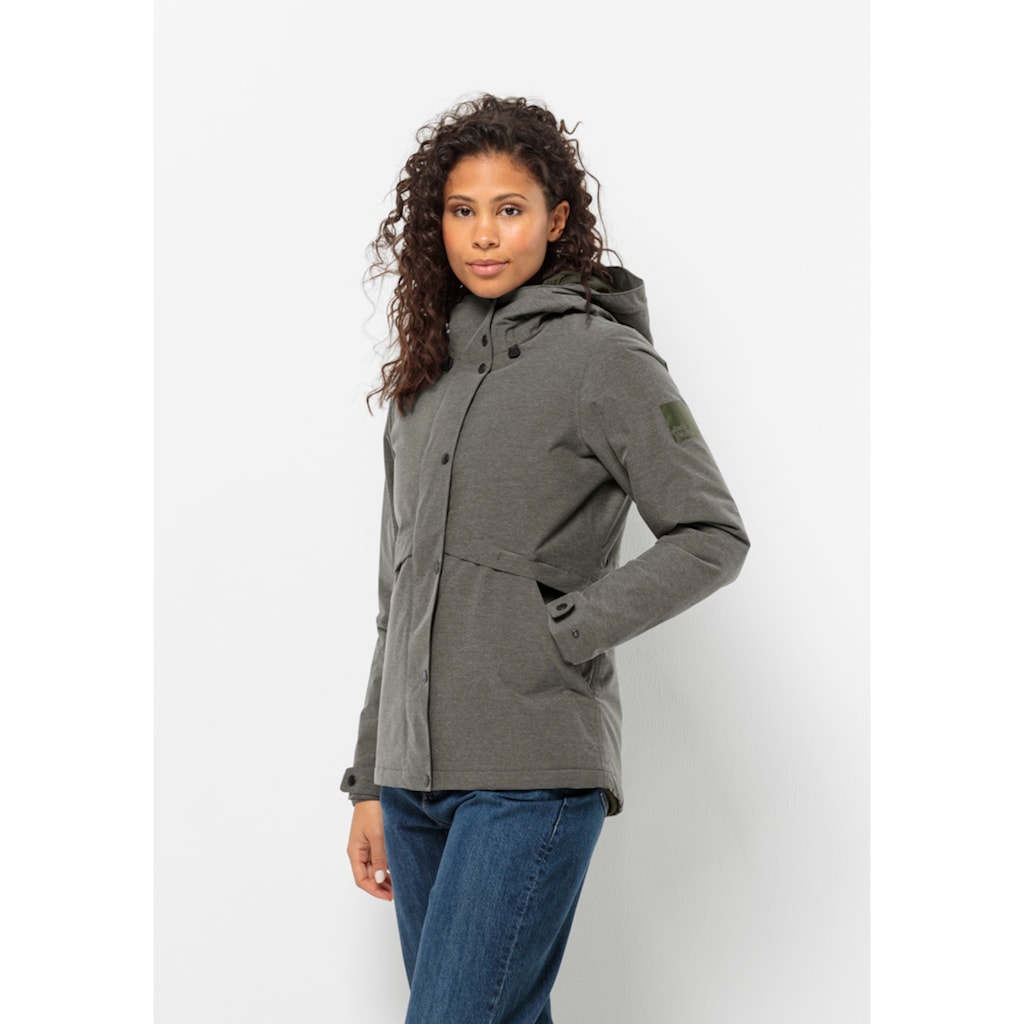 Jack Wolfskin Winterjacke »SNOWY PARK JKT W«, mit Kapuze