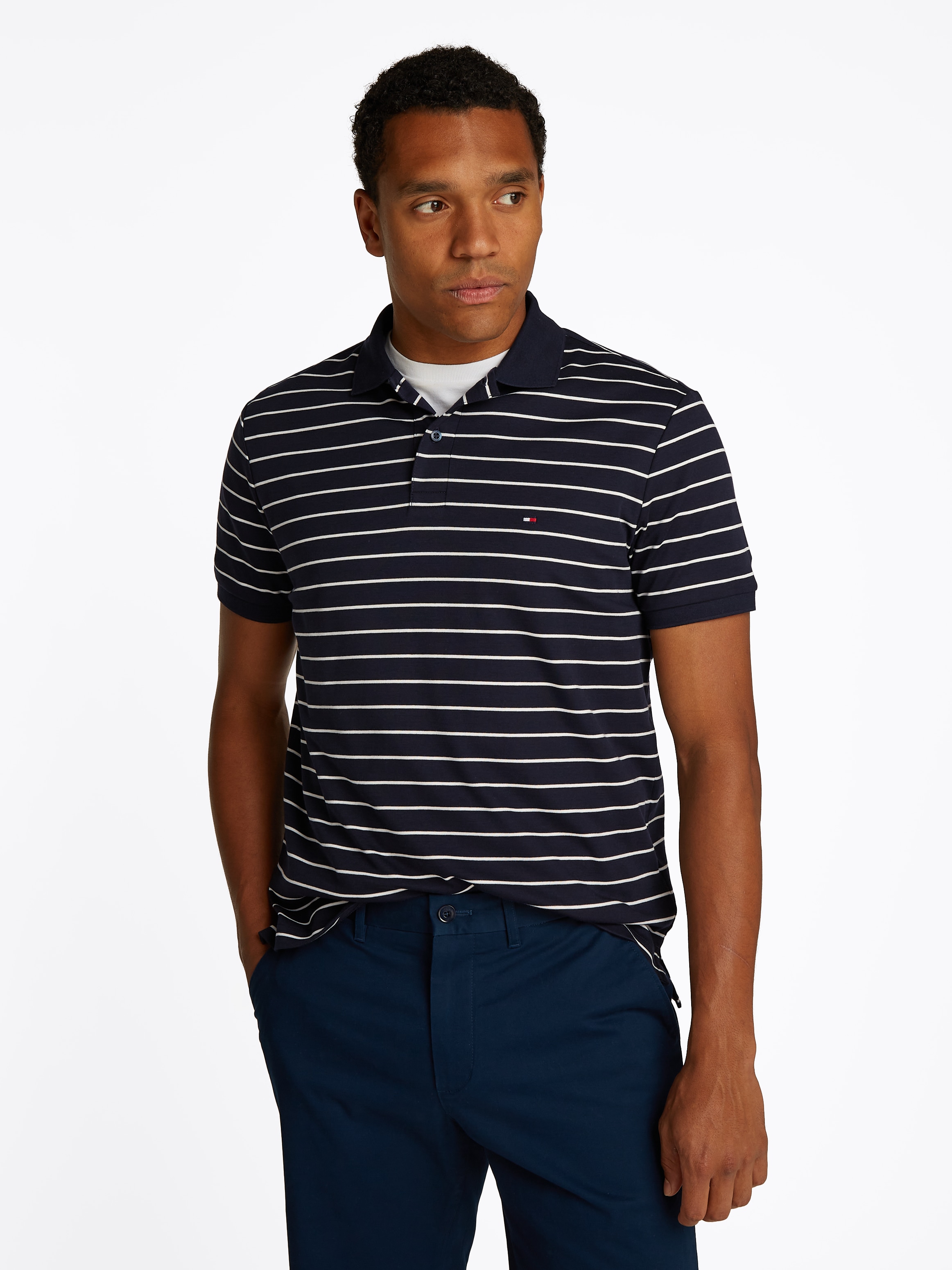 Tommy Hilfiger Poloshirt »LIQUID COTTON REG SEASONAL POLO«, mit Logostickerei