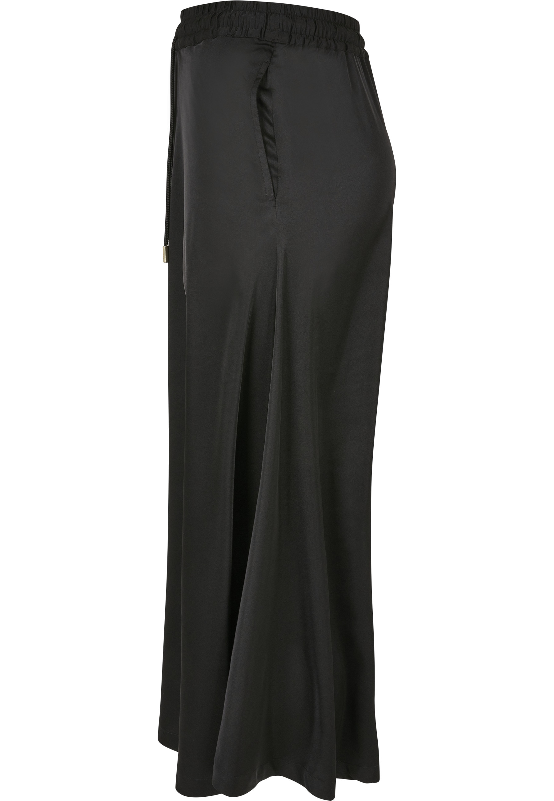URBAN CLASSICS Sommerrock »Urban Classics Damen Ladies Satin Midi Skirt« 1 Stk.
