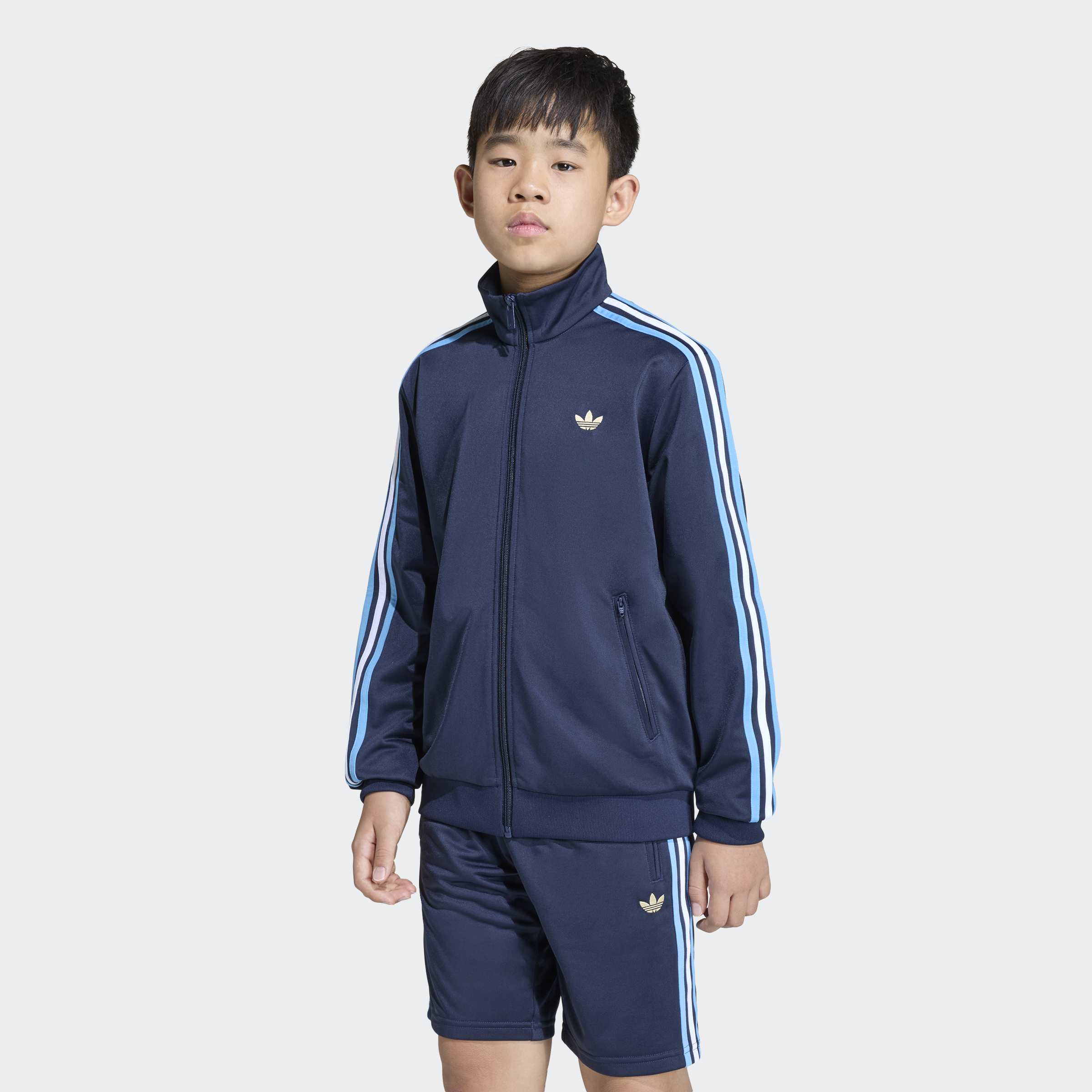 adidas Originals Trainingsjacke "FIREBIRD LOCKERES TRACK" für Kinder, mit geradem Abschluss