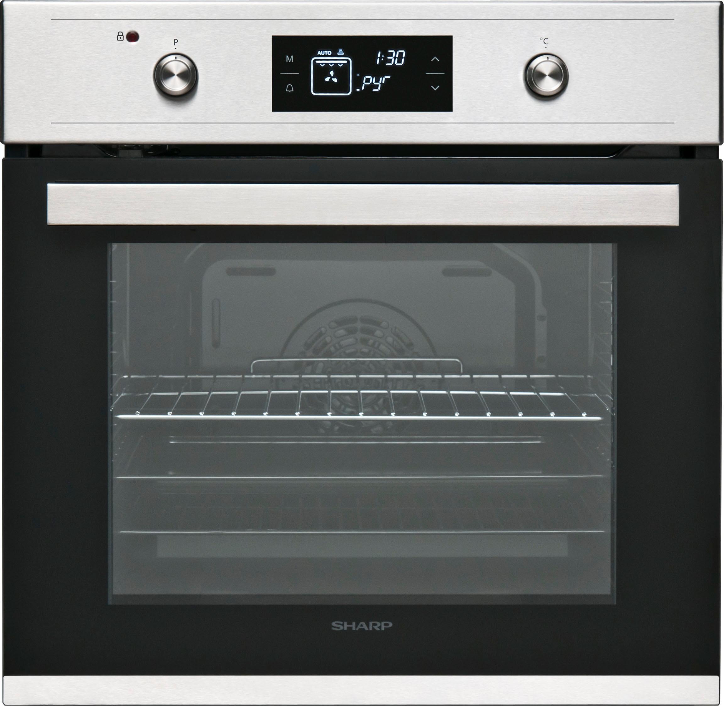 Sharp Pyrolyse Backofen  »K-61V28IM1-EU«, Pyrolyse-Selbstreinigung