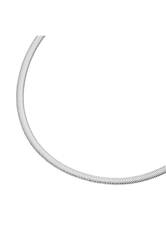 Smart Jewel Kette ohne Anhänger »gedrückte Schlangenkette massiv, Silber 925« kaufen