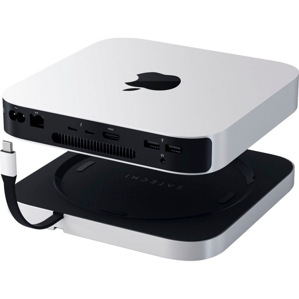 Satechi Laptop-Adapter »STAND & HUB FOR MAC MINI WITH SSD ENCLOSURE«