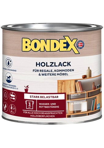 Bondex Holzlack »HOLZLACK« Farblos / Glänzend...