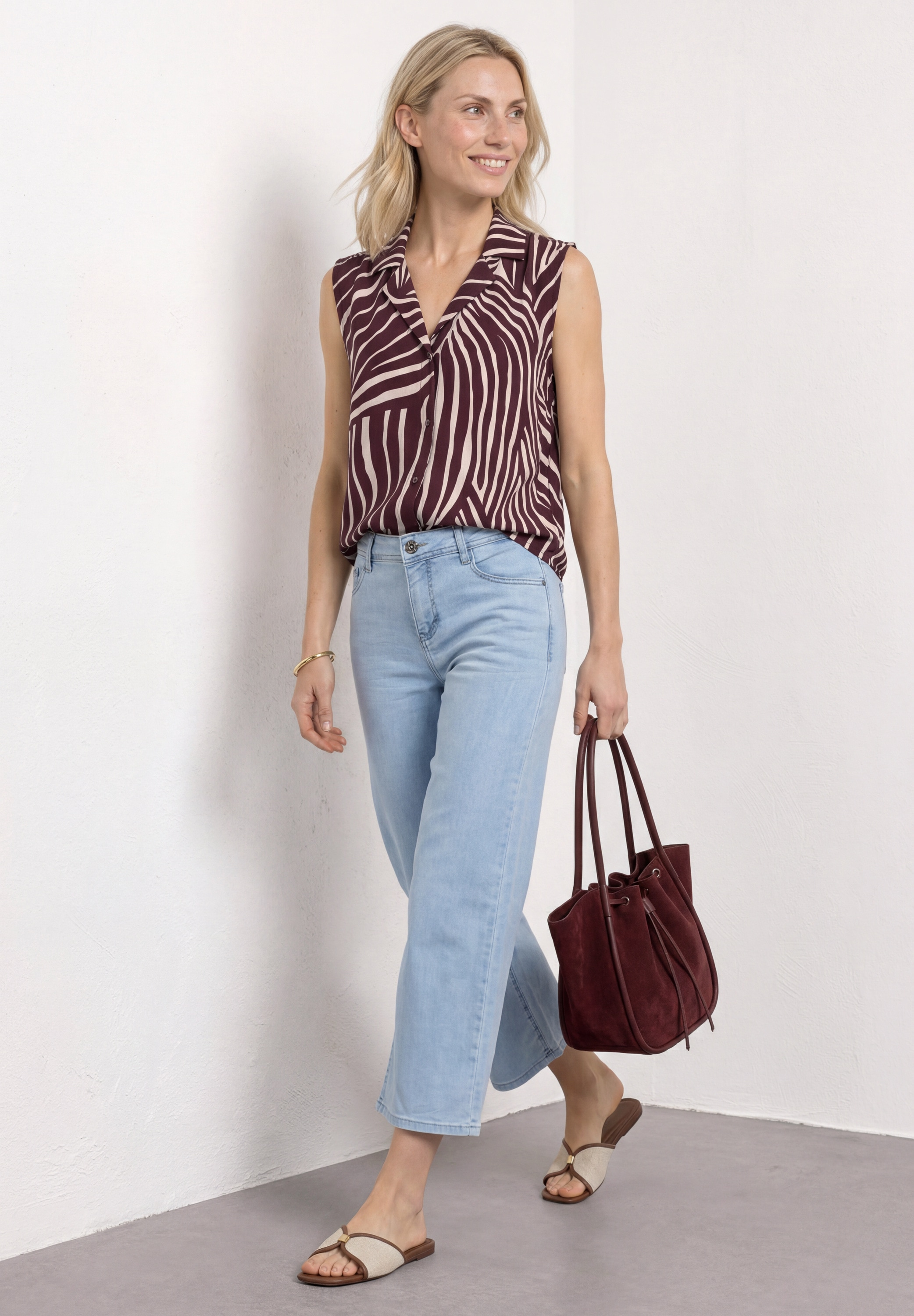 STREET ONE Blusentop aus softer Viskose