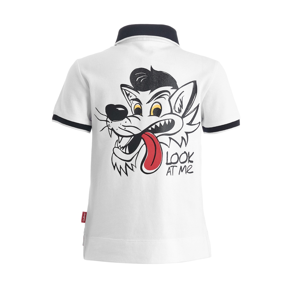 Gulliver Poloshirt, mit coolem Rückenprint