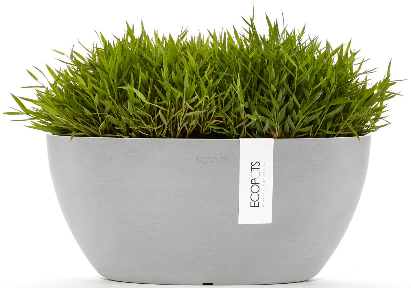 ECOPOTS Blumentopf »SOFIA White Grey« BxTxH: 13x13x13,5 cm