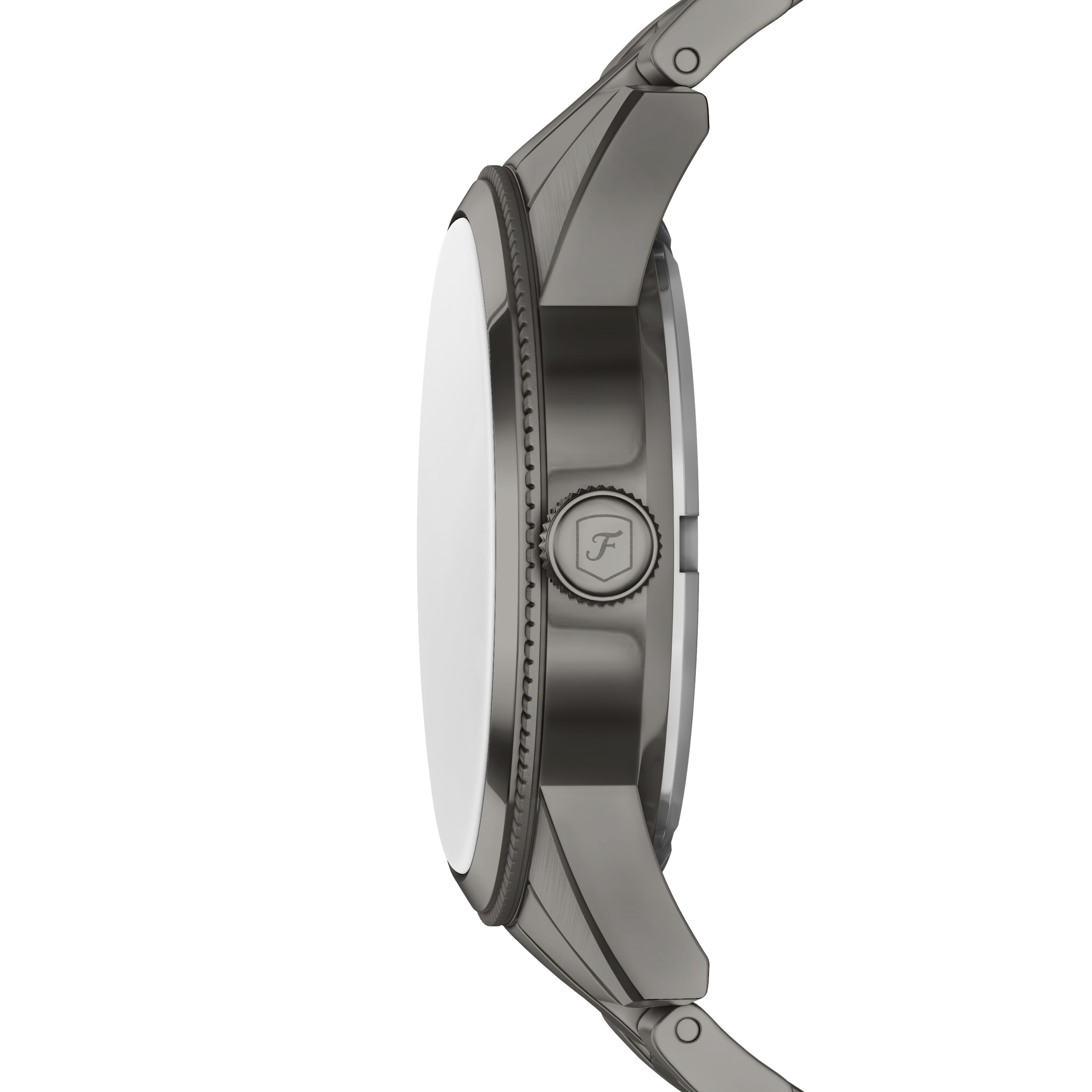 Fossil Quarzuhr »PEARSON«, Armbanduhr, Herrenuhr, Edelstahlarmband, analog, Tag, Wochentag