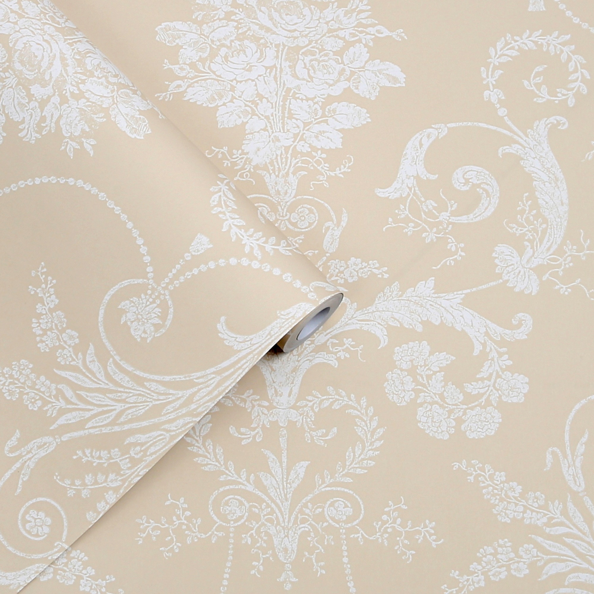 LAURA ASHLEY Vliestapete »Josette«, gemustert, FSC® zertifiziert, mit lebhaftem Druck, 10 Meter Länge
