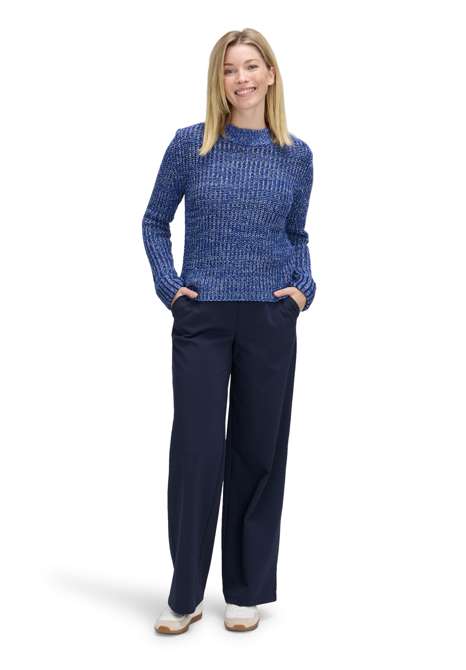 Betty&Co Strickpullover »Betty & Co Damen Strickpullover mit Struktur«, (1 tlg.)