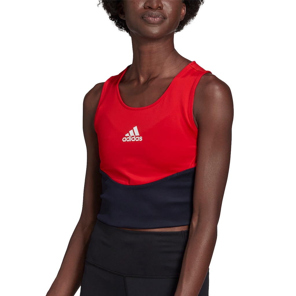 adidas Performance Tanktop »COLORBLOCK CROP TOP«