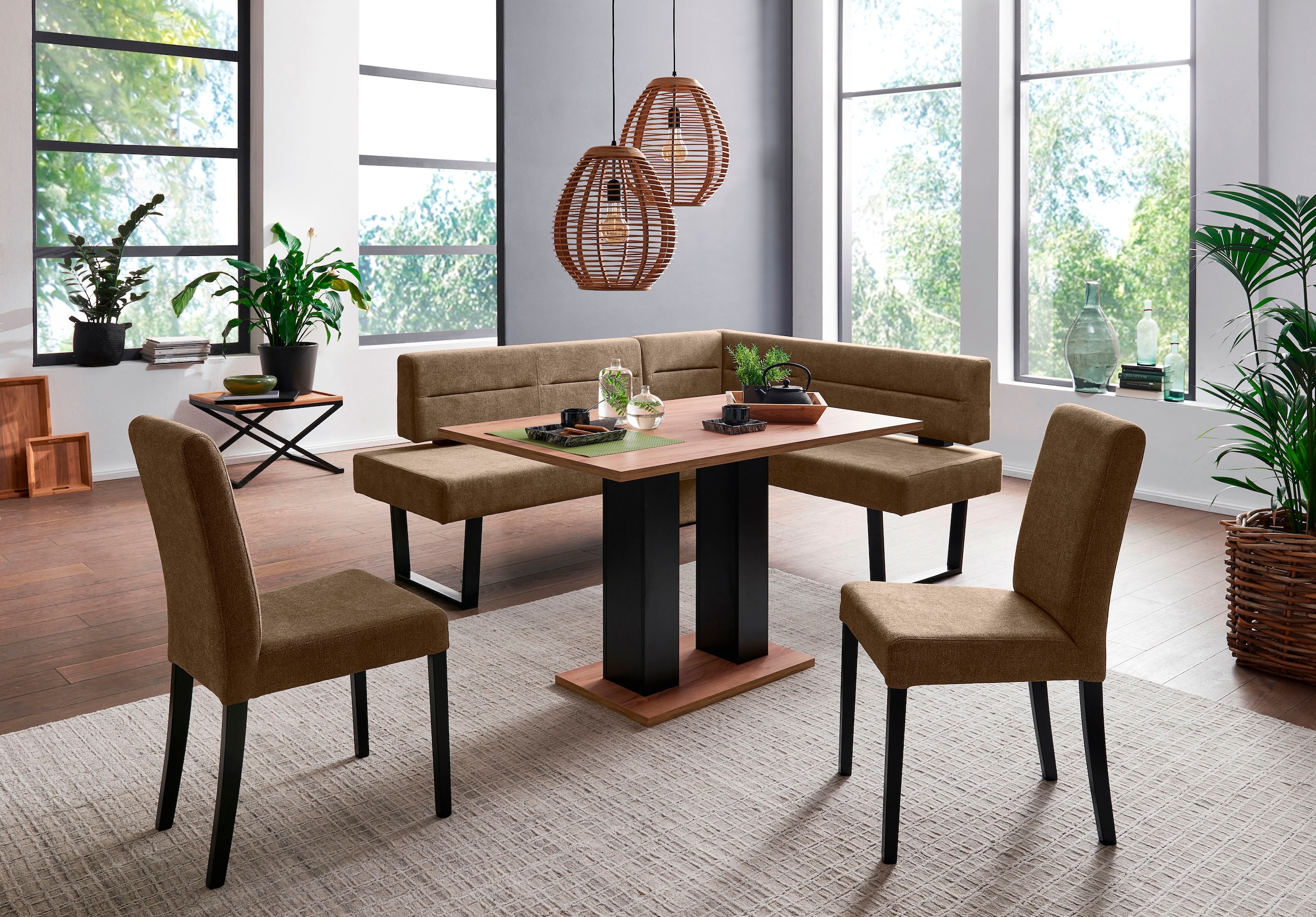 massivline&more Eckbankgruppe "Martina" 5 Stk. tlg. frei im Raum stellbar günstig online kaufen