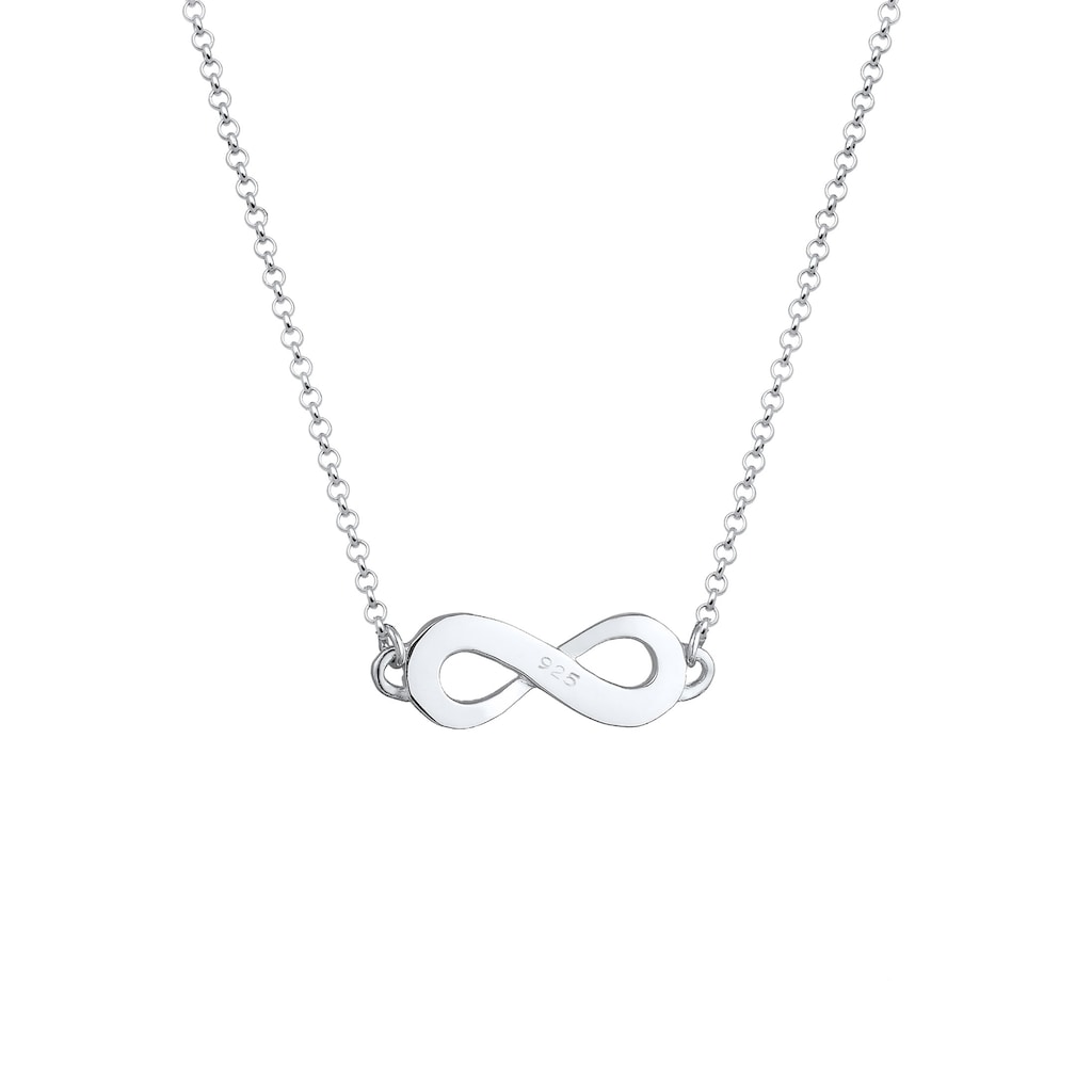 Nenalina Kette mit Anhänger »Infinity Unendlichkeit Symbol 925 Silber«