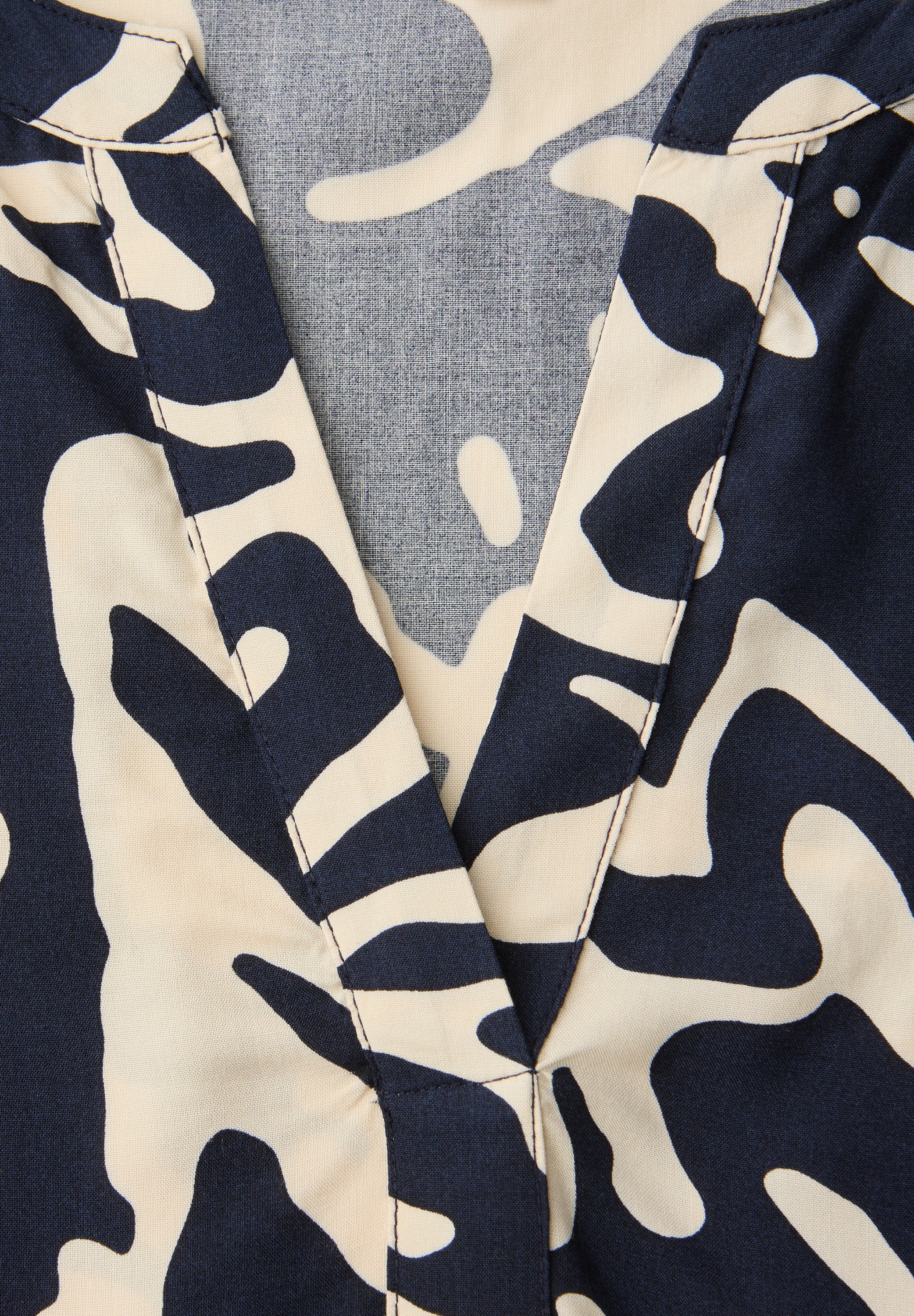 STREET ONE Langarmbluse mit Elastikbund