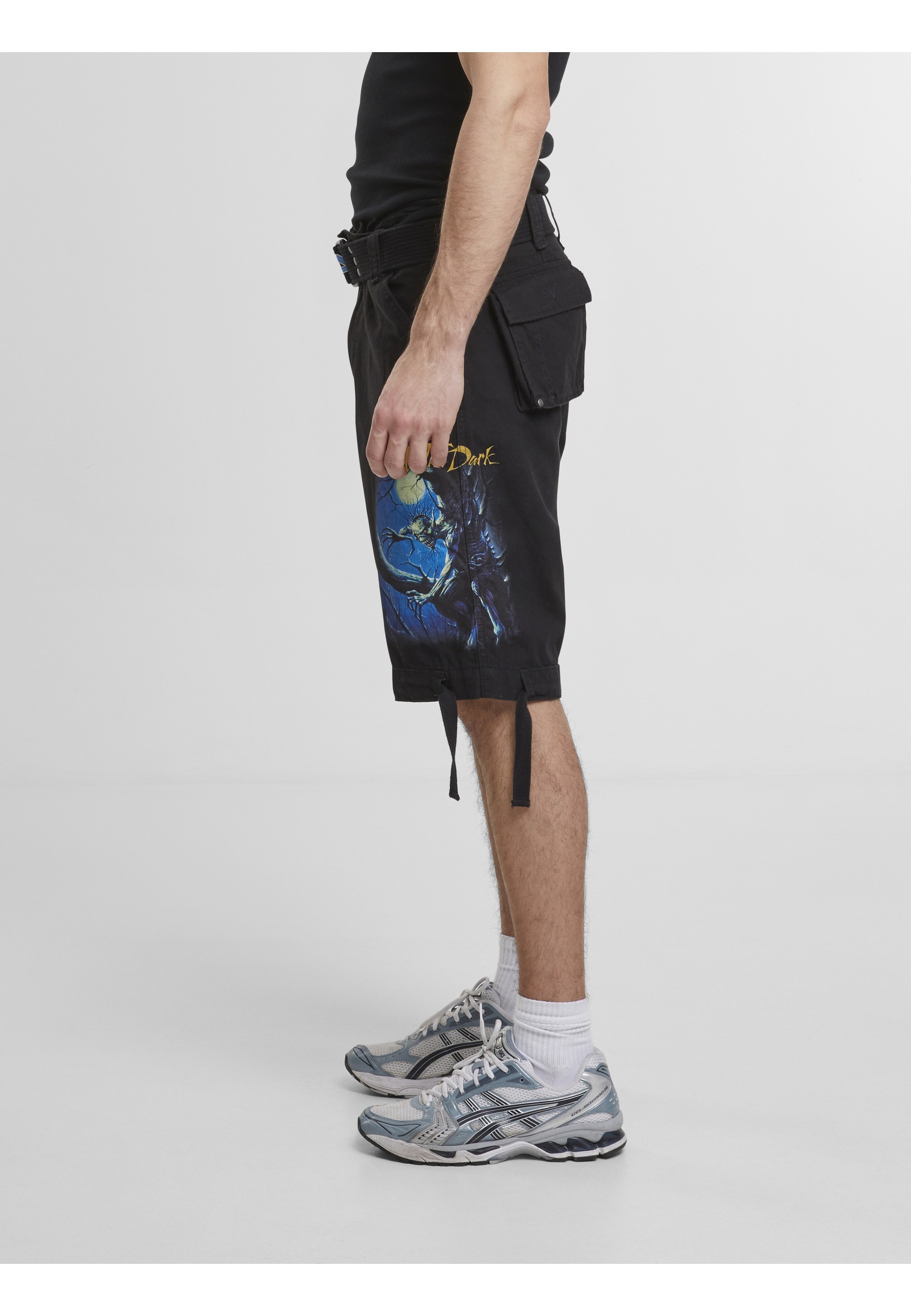 Brandit Cargoshorts »Brandit Iron Maiden Savage Shorts Fear of the Dark«