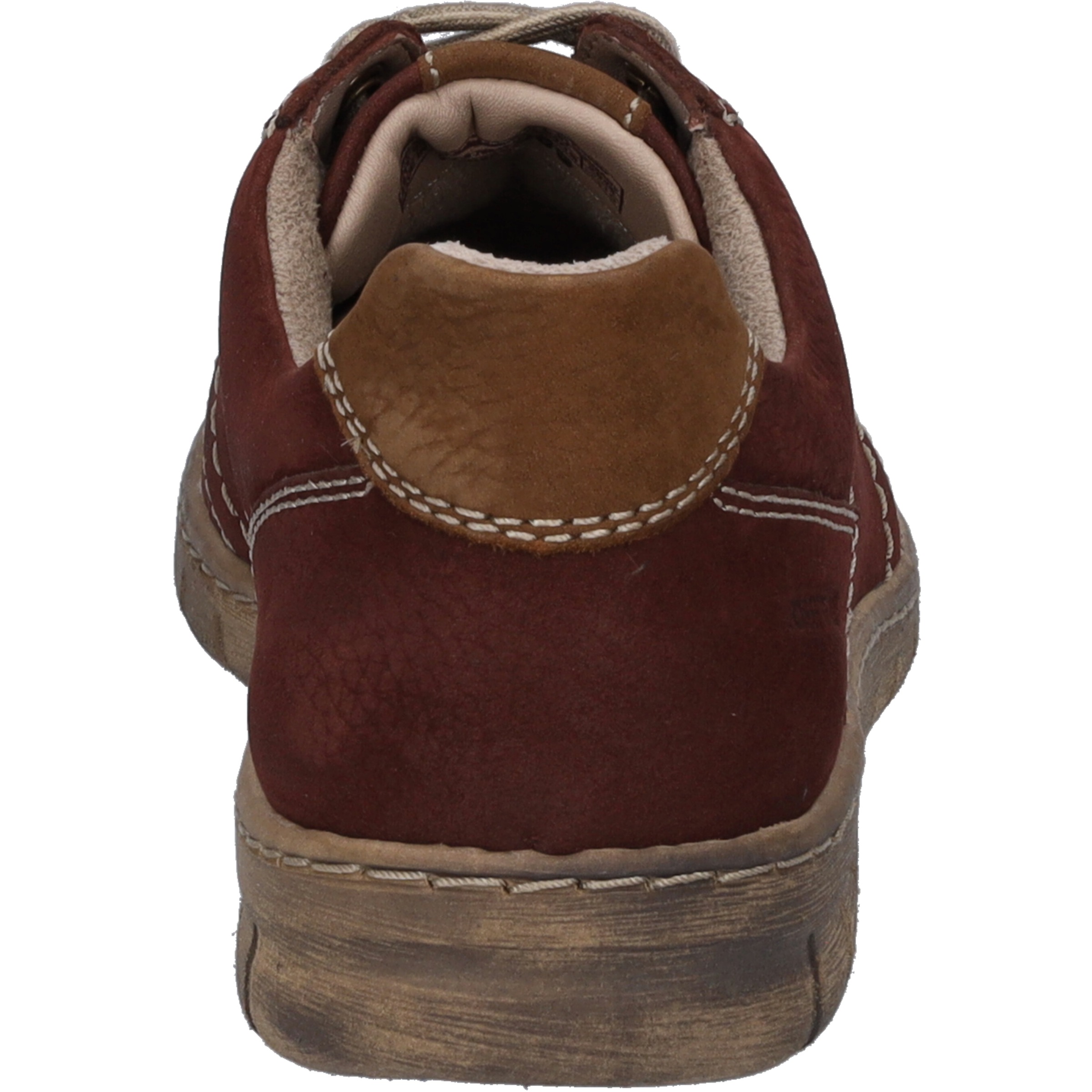 Schnürschuh JOSEF SEIBEL "Steffi 59, bordo-kombi", Damen, Gr. 37, rot (bordo, kombi), Obermaterial: 100% Rindsleder Leather cow., Schuhe Schnürschuh 3