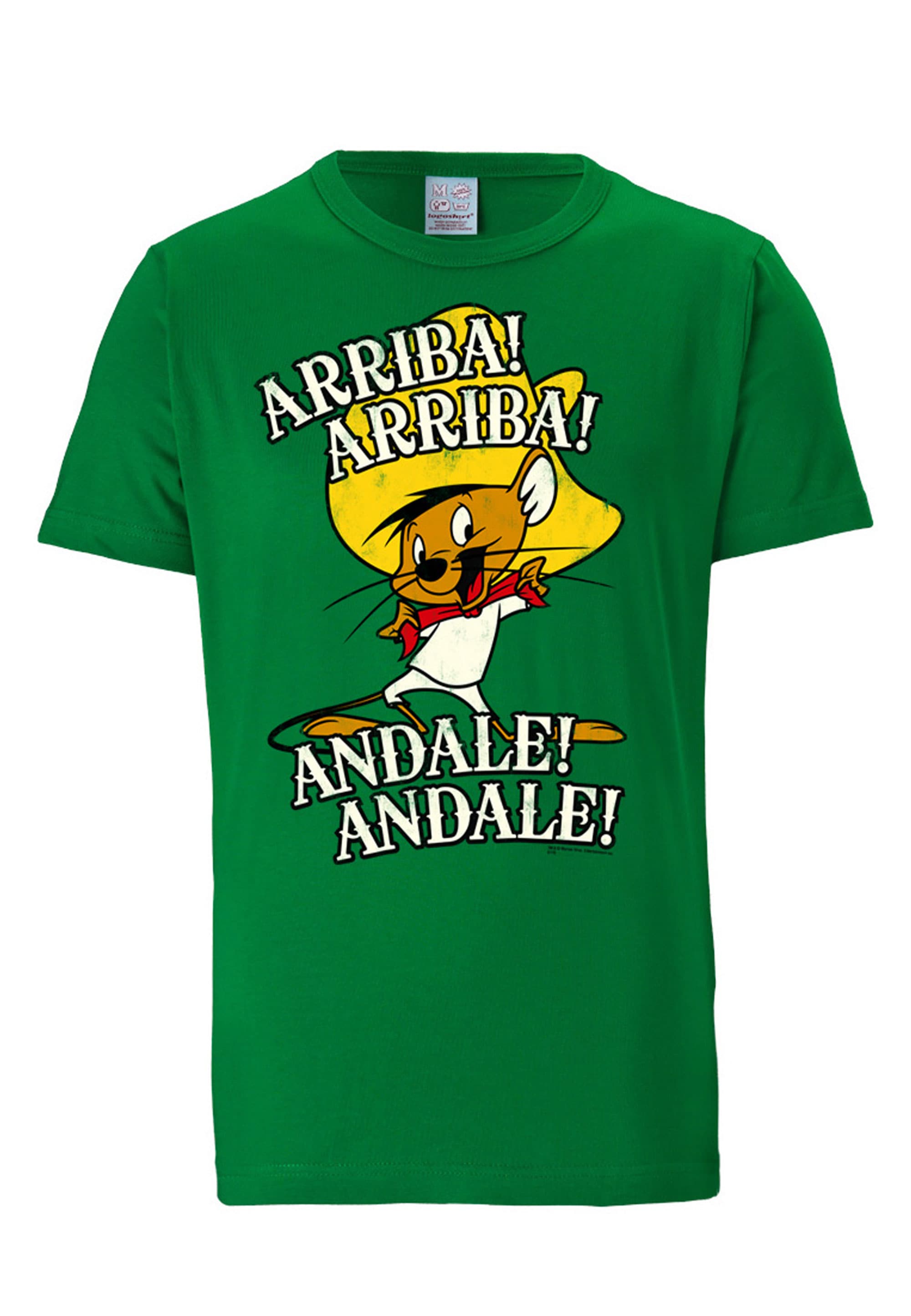 LOGOSHIRT T-Shirt »Speedy Gonzales - Arriba!«, mit Speedy Gonzales - Print