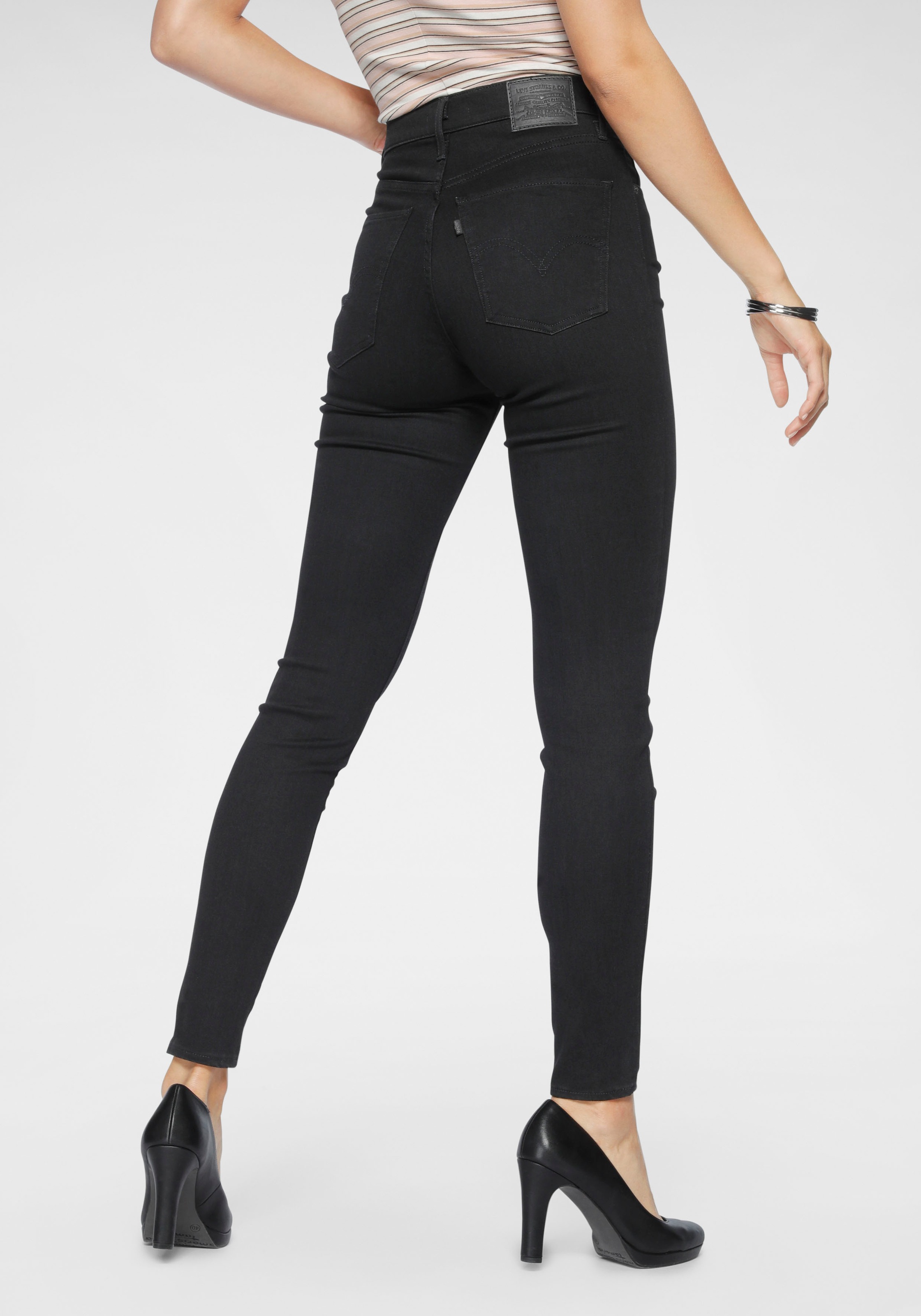 Levis Skinny-fit-Jeans "Mile High Super Skinny", High Waist günstig online kaufen