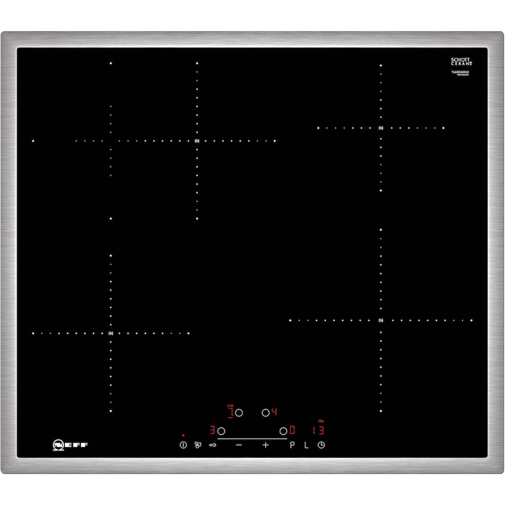 NEFF Induktions-Kochfeld von SCHOTT CERAN® »T46BD60N0«, T46BD60N0, mit einfacher Touch Control Bedienung