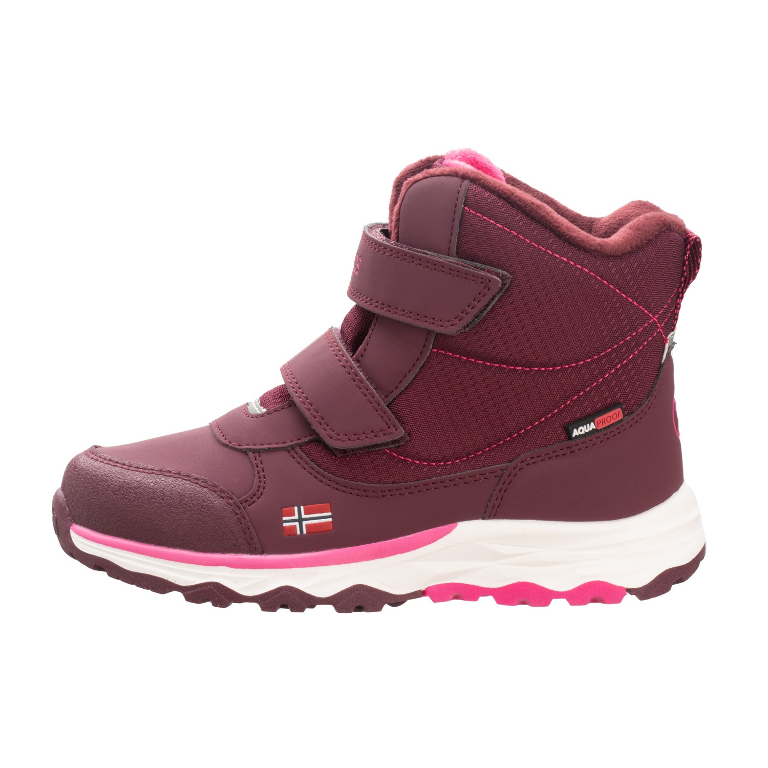 TROLLKIDS Winterstiefel »KIDS HAFJELL WINTER BOOTS«, wasserdicht, Klettverschluss, reflektierende Details