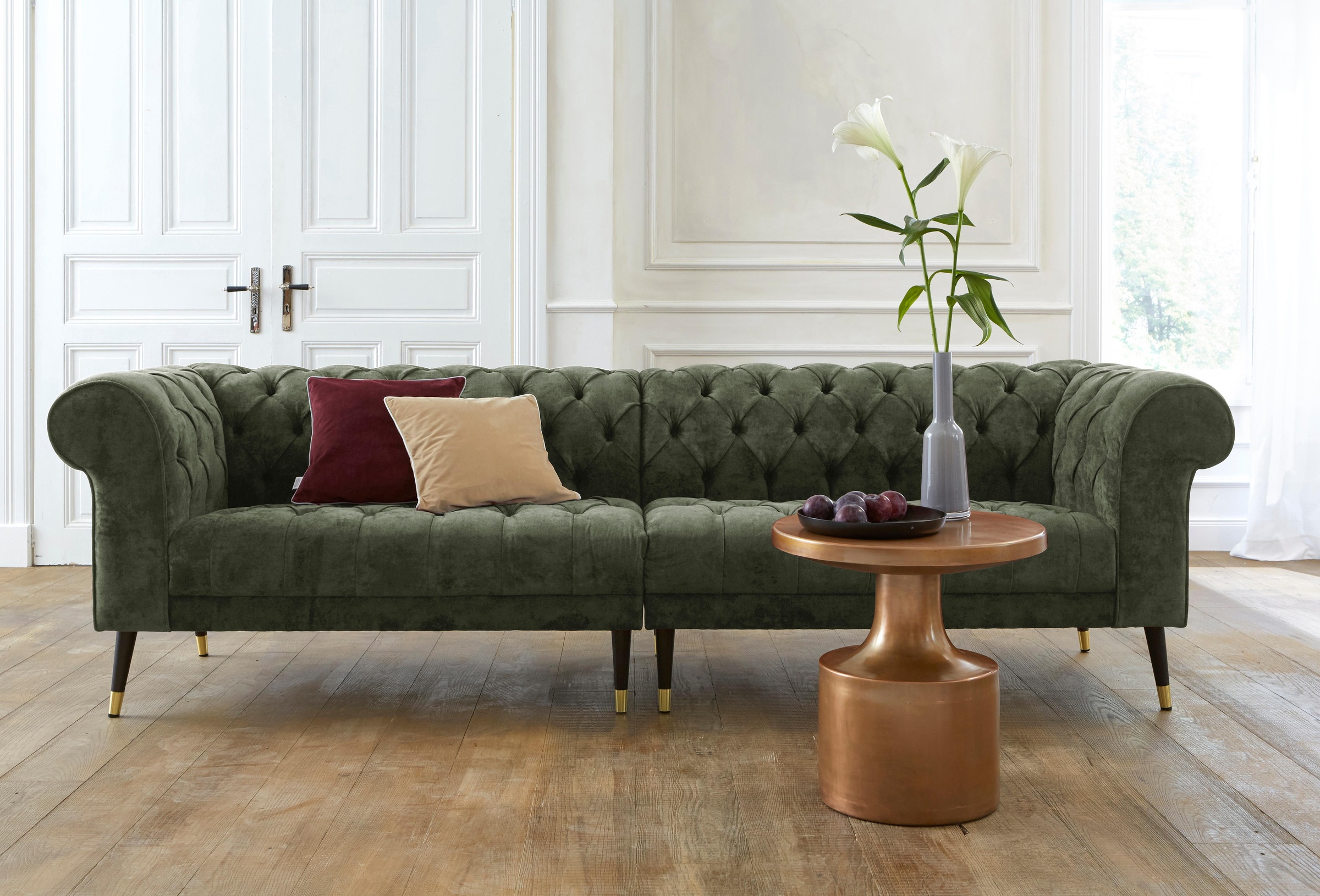 Home affaire Chesterfield-Sofa "Tinnum" günstig online kaufen