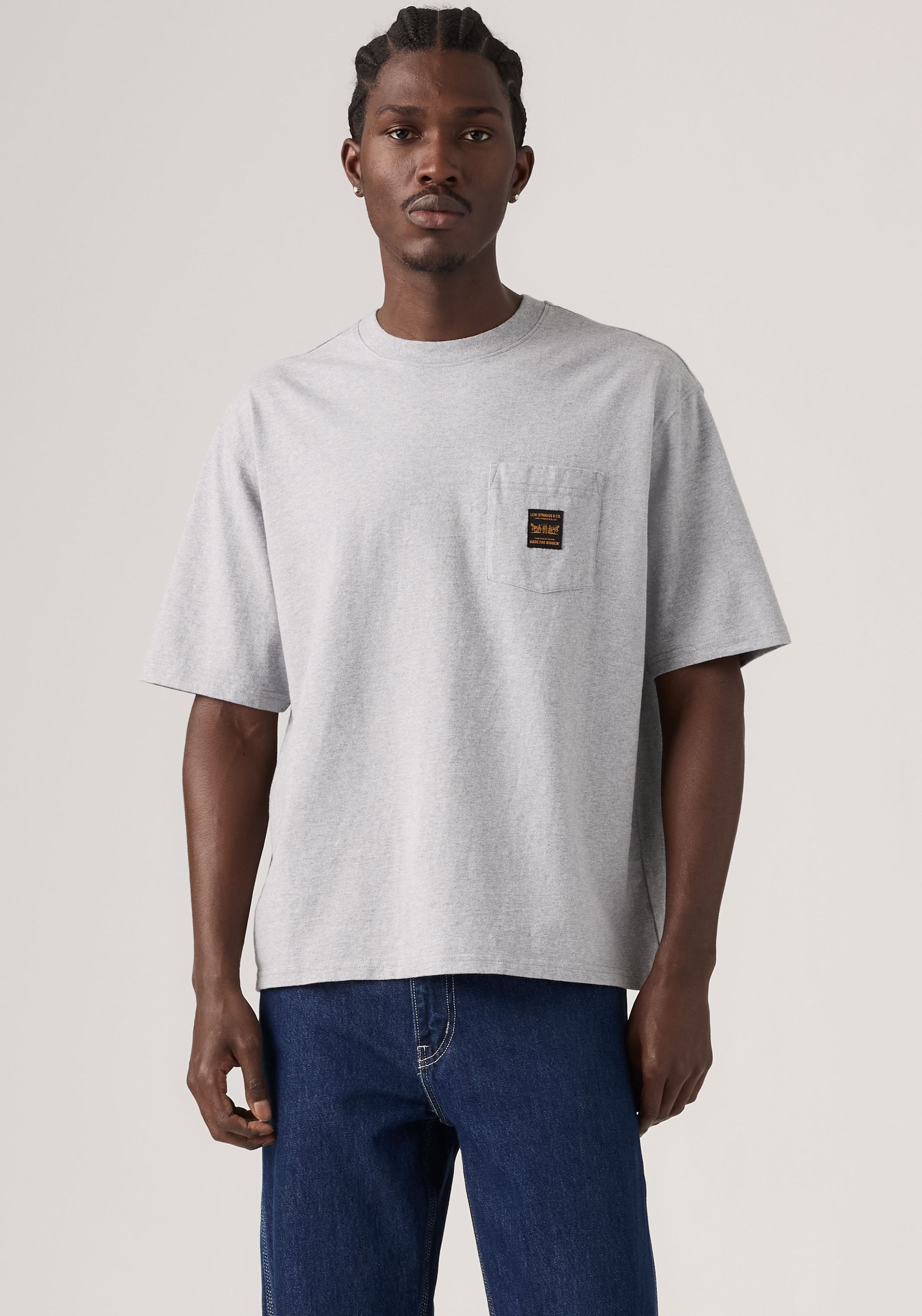 Levis T-Shirt "SS WORKWEAR PKT TEE" mit Brusttasche