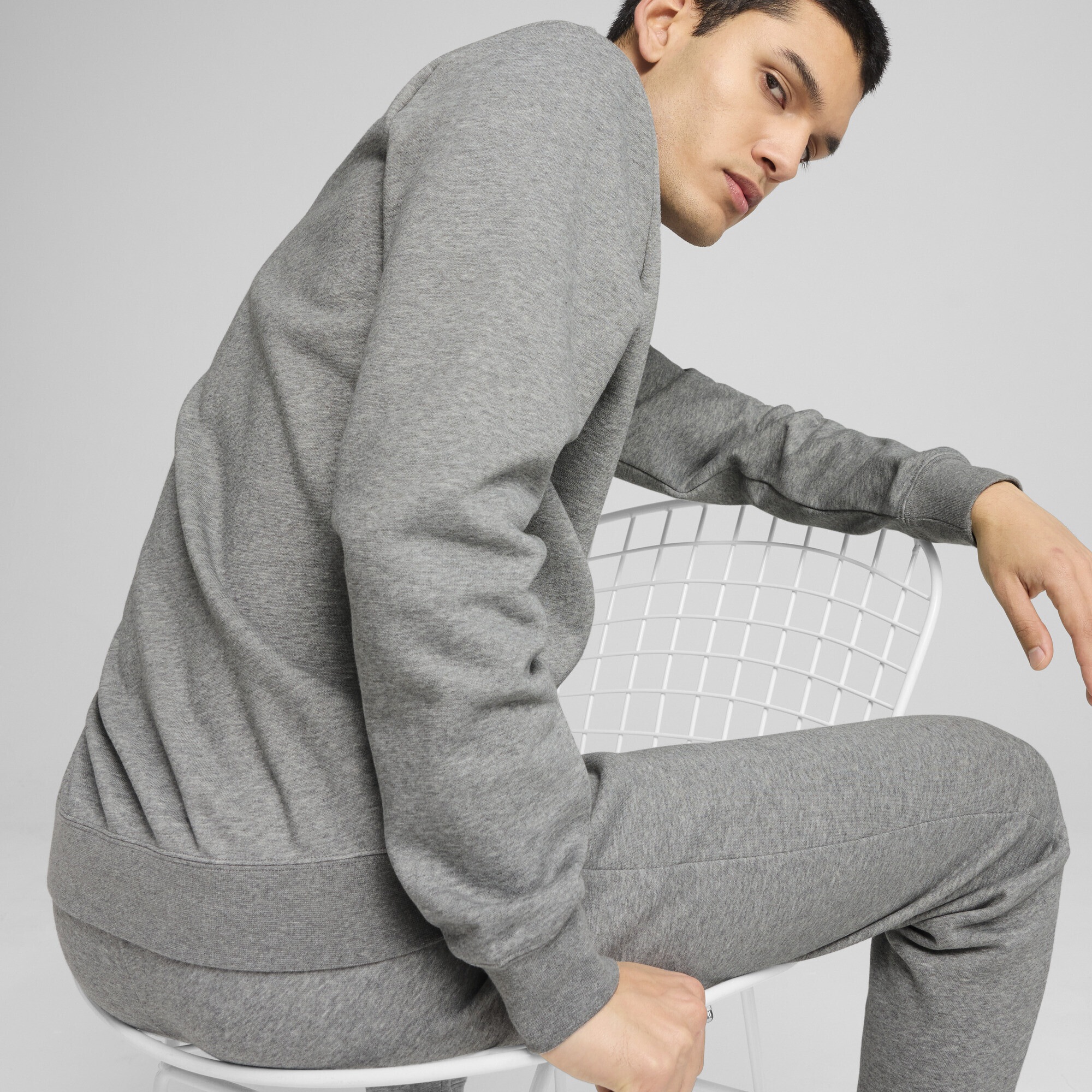 Thumbnail - PUMA Sweatshirt "Essentials Small No. 1 Logo Crewneck Herren"