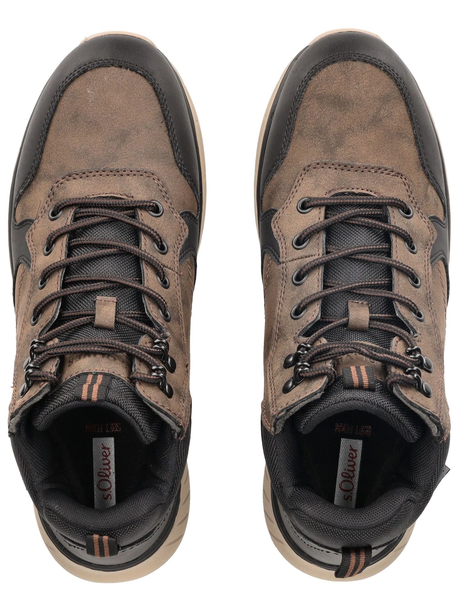 s.Oliver Schnürstiefelette »s.Oliver Stiefelette Lederimitat/Textil«