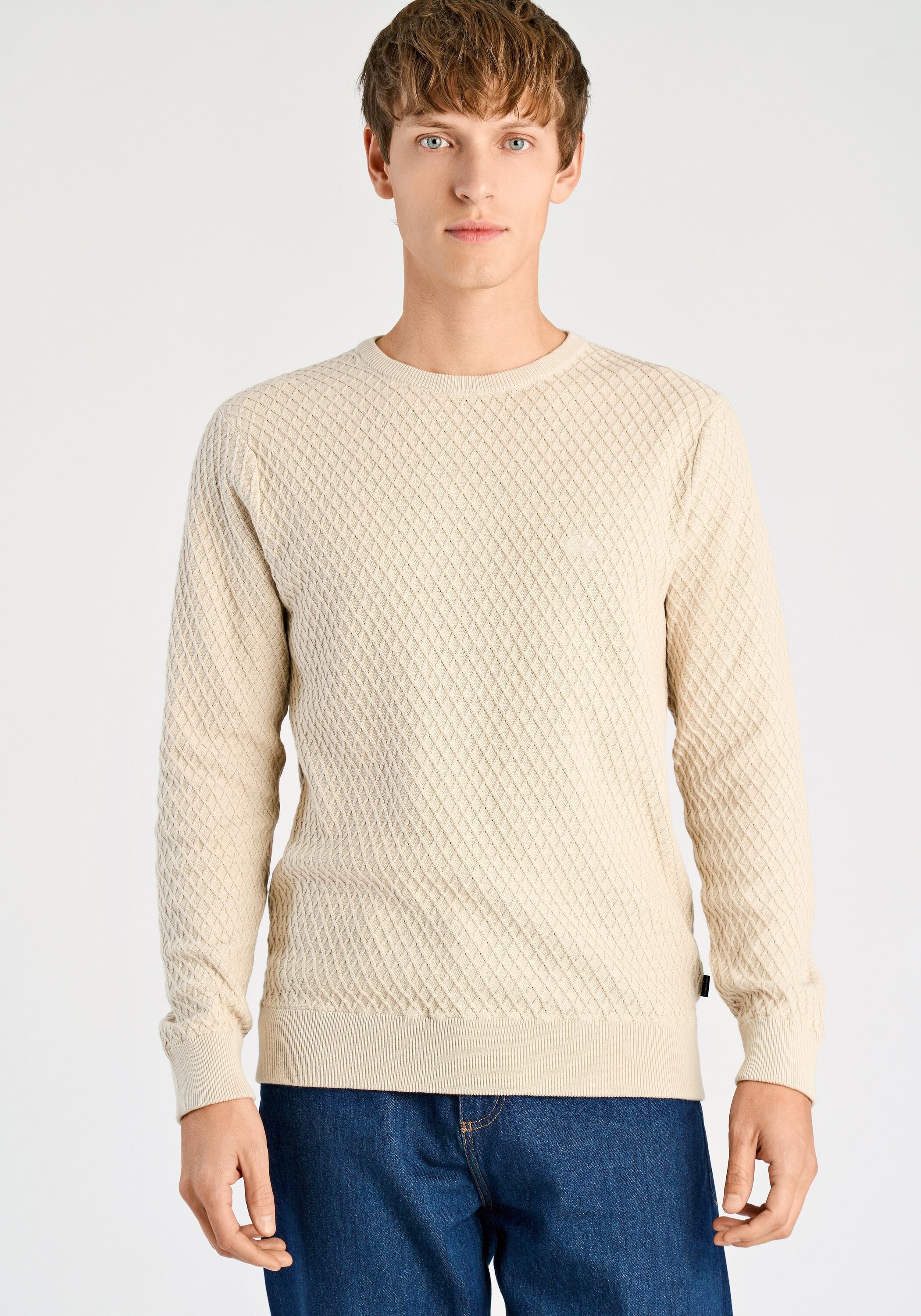 LINDBERGH Strickpullover »Strickpullover Relaxed Fit«