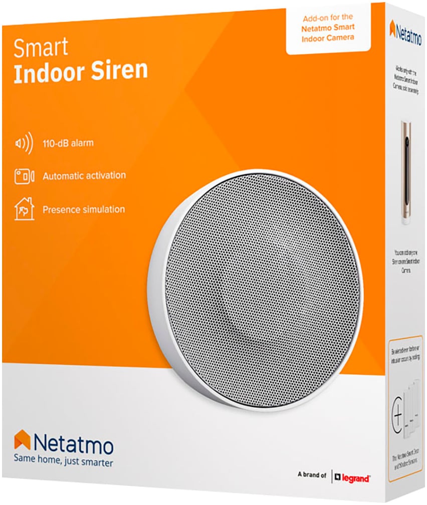 Netatmo Sensor »Smarte Innen-Alarmsirene«