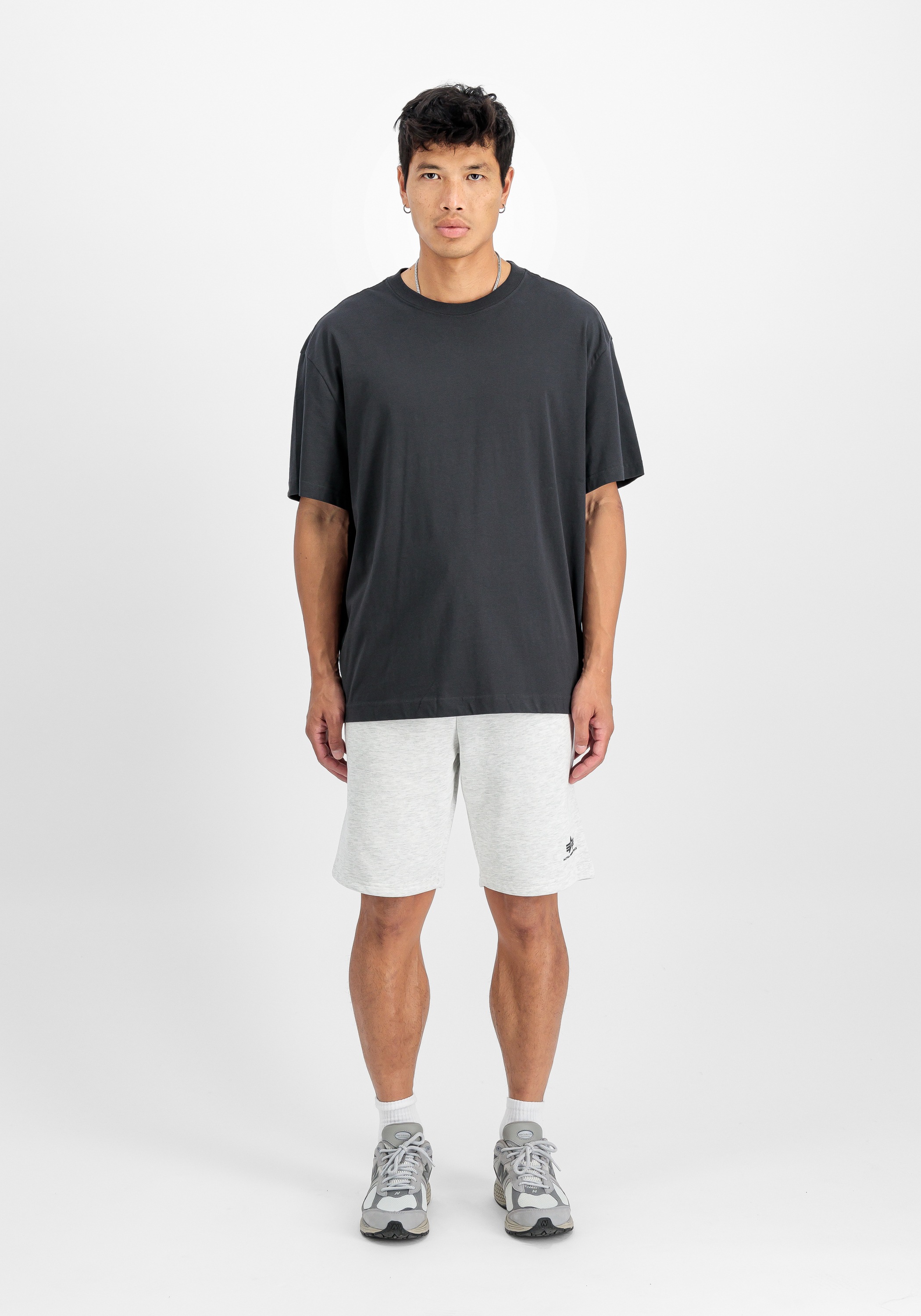 Alpha Industries Basic SL II Shorts Pastel Grey Melange 2XL 2