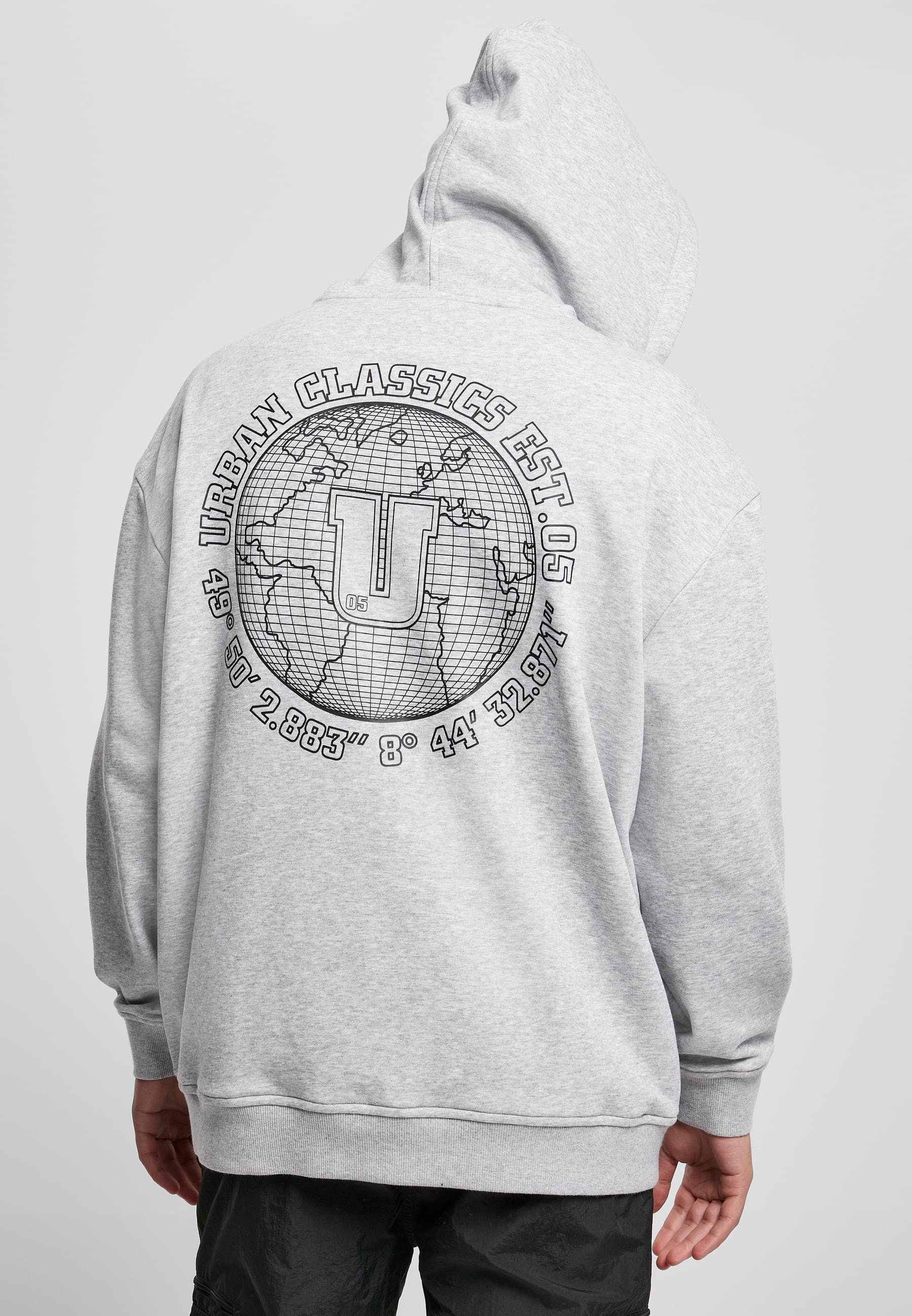 URBAN CLASSICS Sweatshirt »Urban Classics Herren Globetrotter Hoody«, (1 tlg.)