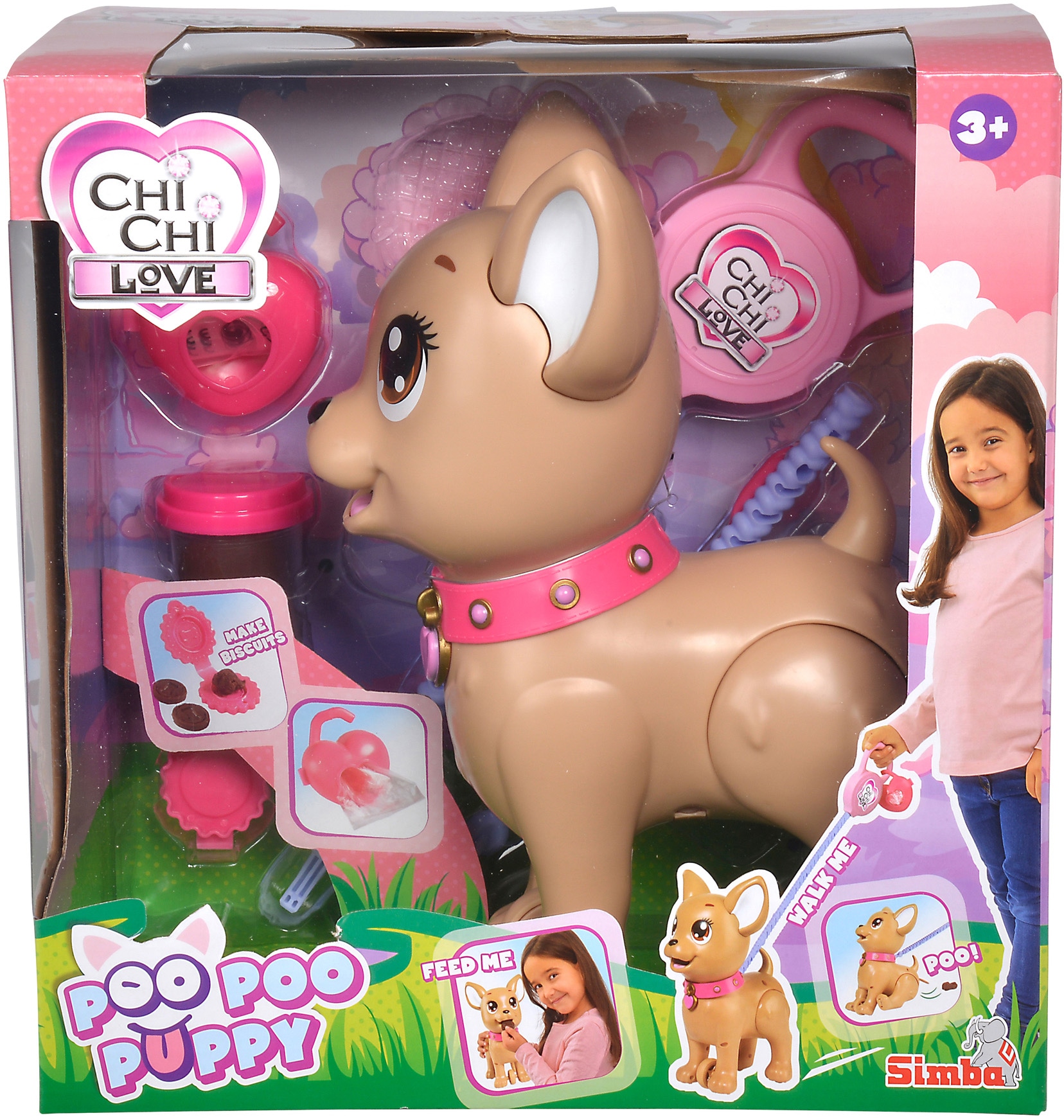 SIMBA Spielfigur »Chi Chi Love, PooPoo Puppy«, mit Funktion