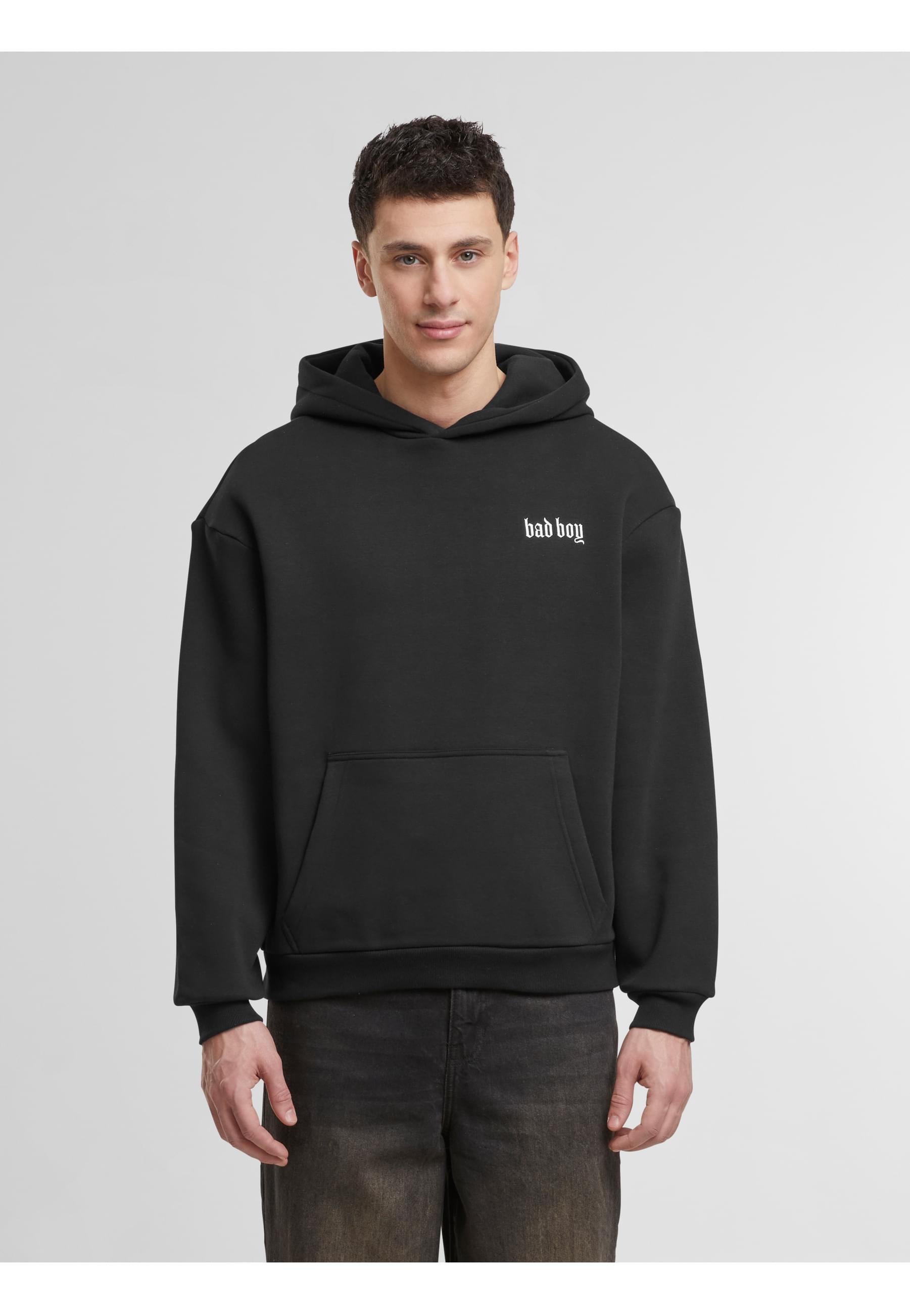 MisterTee Kapuzensweatshirt »MisterTee Bad Boy EMB Fluffy Hoody«, 1 Stk.
