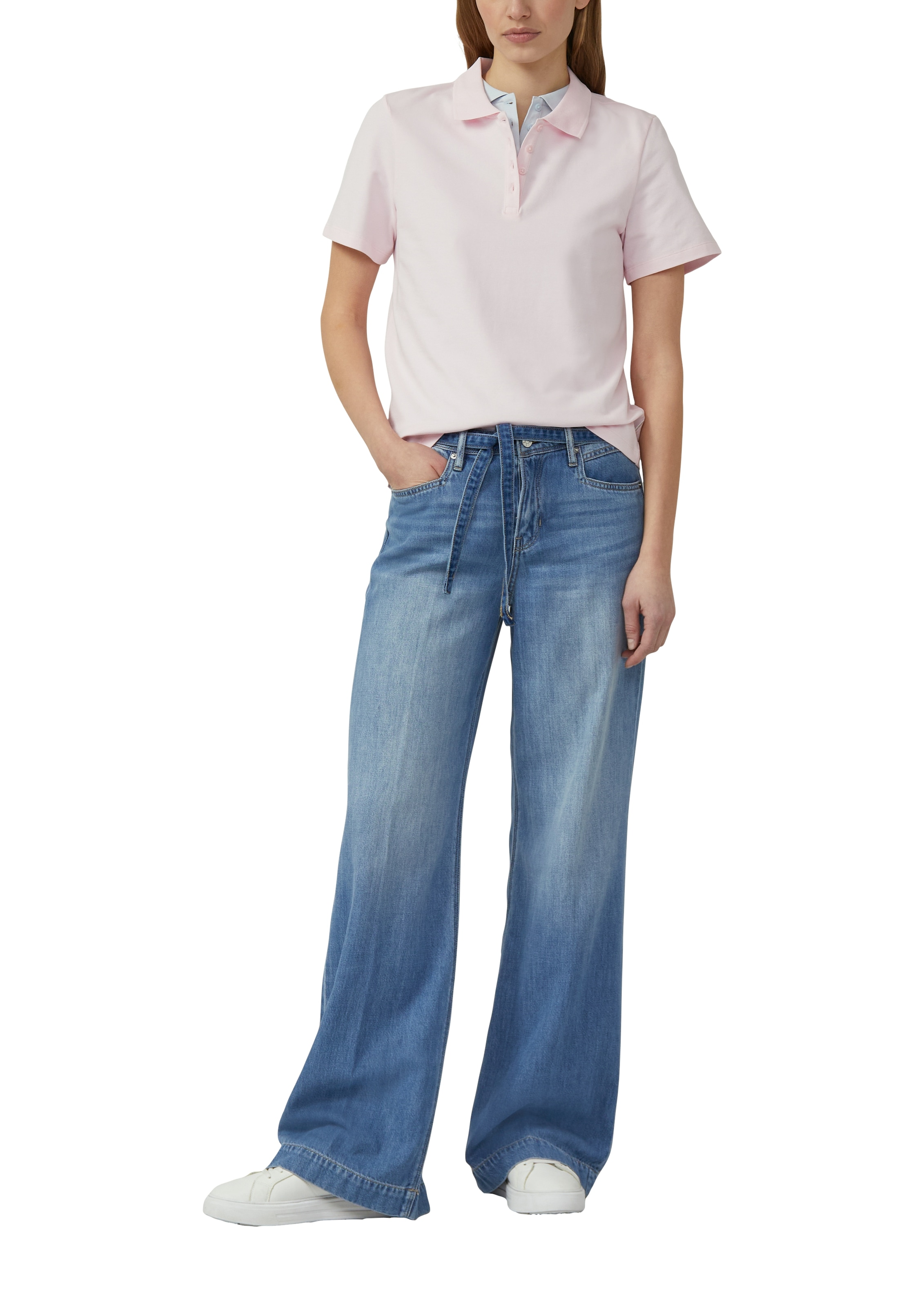 s.Oliver Poloshirt mit Piqué-Struktur