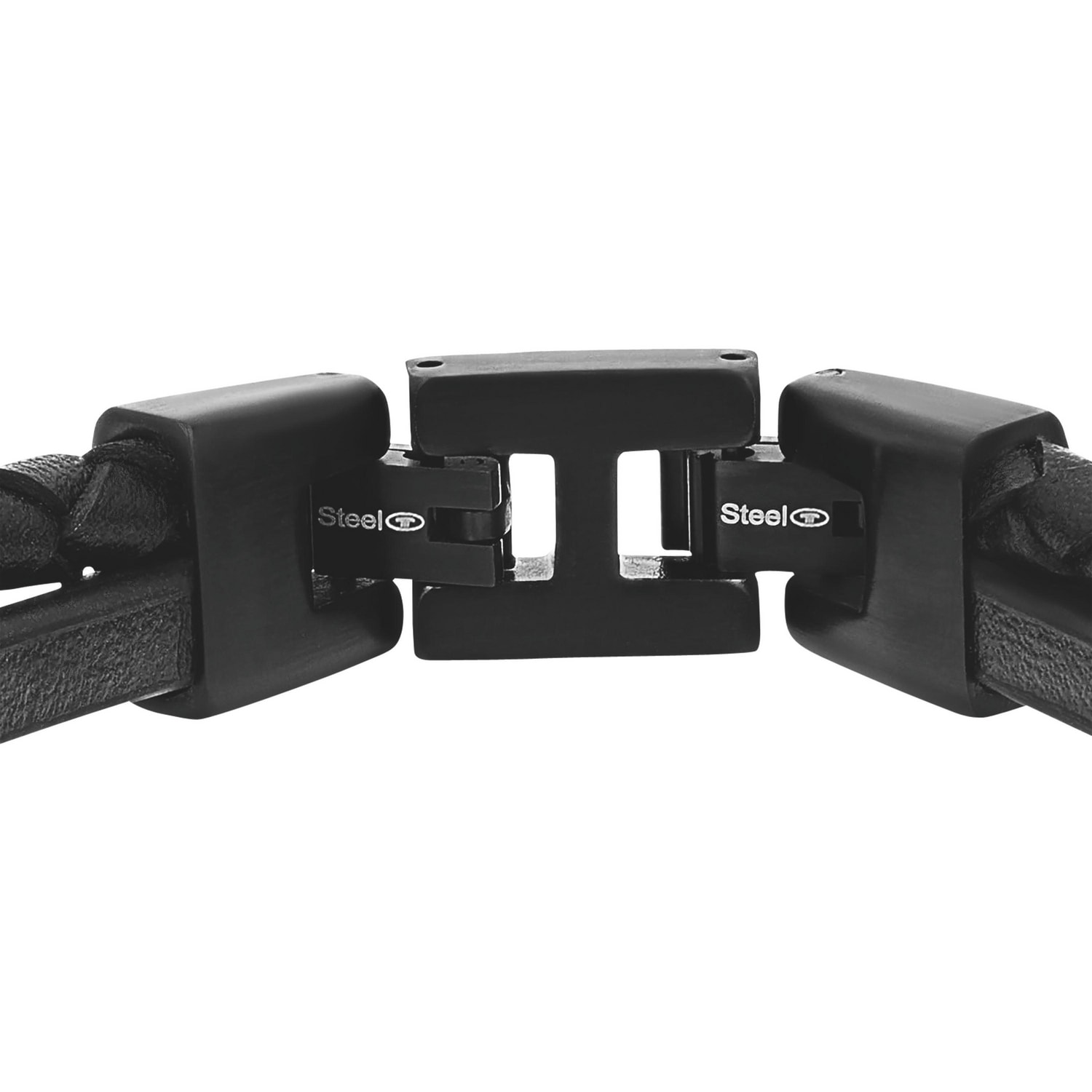 TOM TAILOR Lederarmband »Schmuck Geschenk Edelstahl Leder Kautschuk«