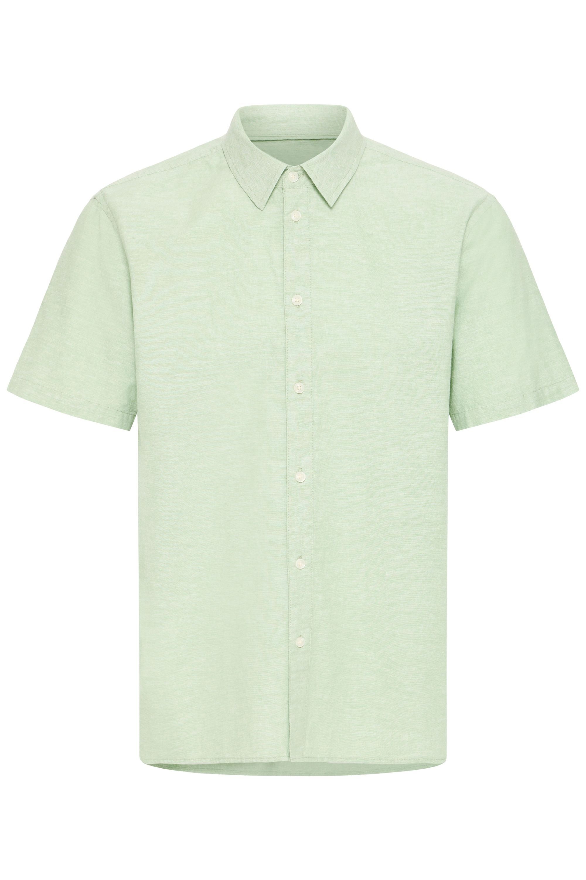 Blend Leinenhemd "BHAban Slub Linen Mix" Leinen-Mix Hemd in Melange-Optik günstig online kaufen