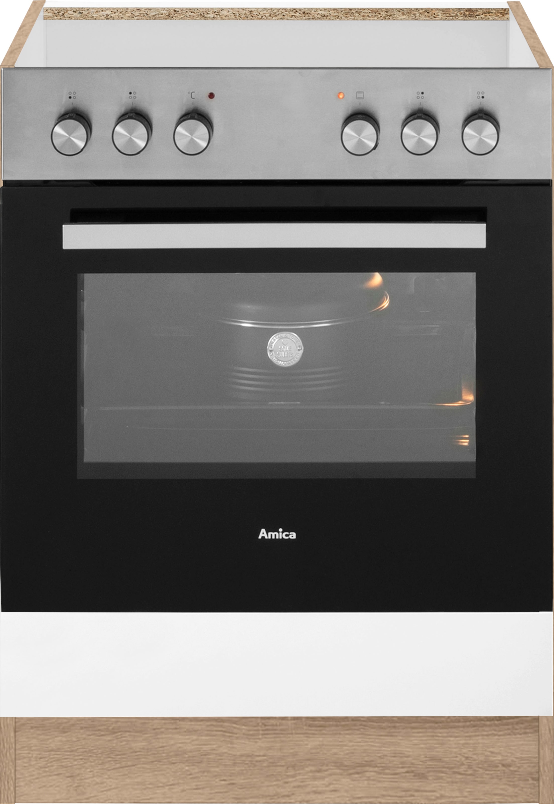 wiho Küchen Herdumbauschrank "Cali, TOPSELLER" 60 cm breit, ohne Arbeitspla günstig online kaufen