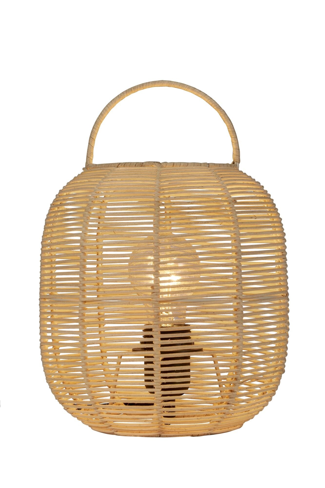 Pauleen Tischleuchte »Boho Glow max20W Beige/Weiß 230V Metall/Rattan«, 1 flammig, Leuchtmittel E27 | ohne Leuchtmittel, E27