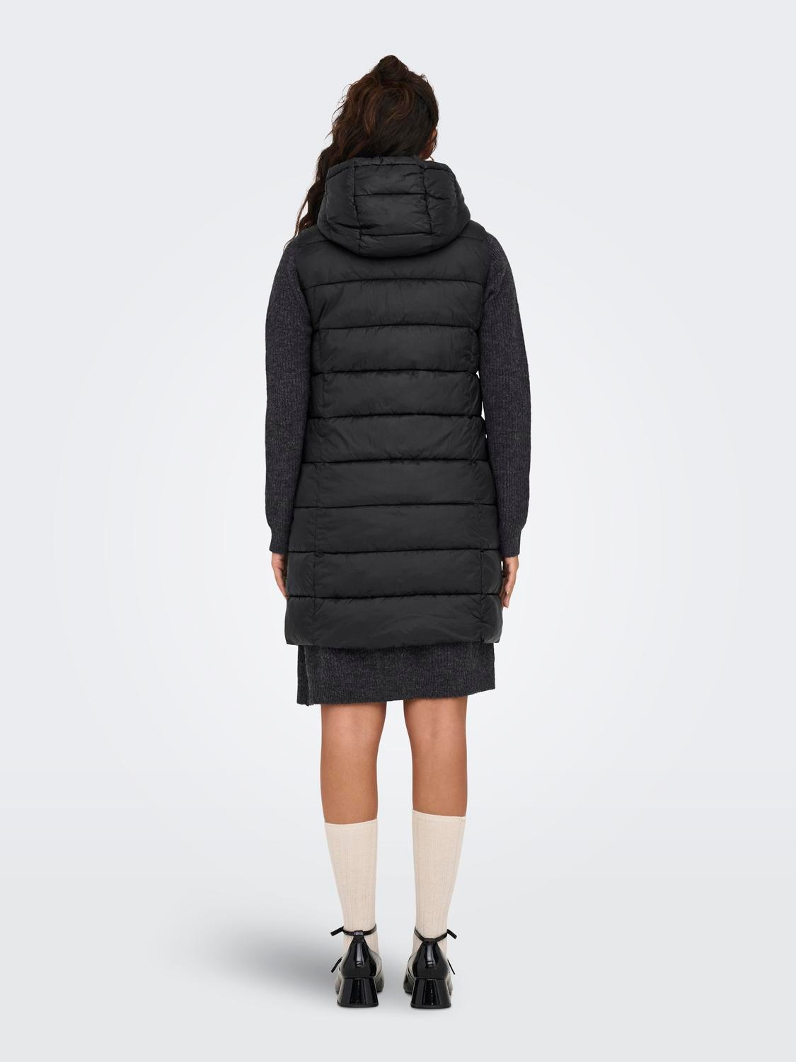 JDY Steppweste "JDYZULU LONG HOOD WAISTCOAT OTW NEW NOOS" günstig online kaufen